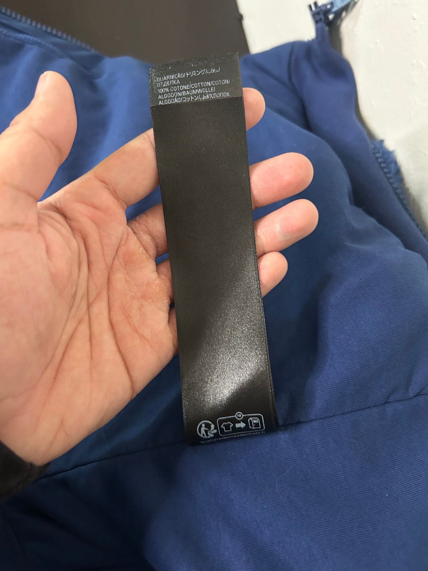 Balenciaga 3B Blue Fleece Jacket