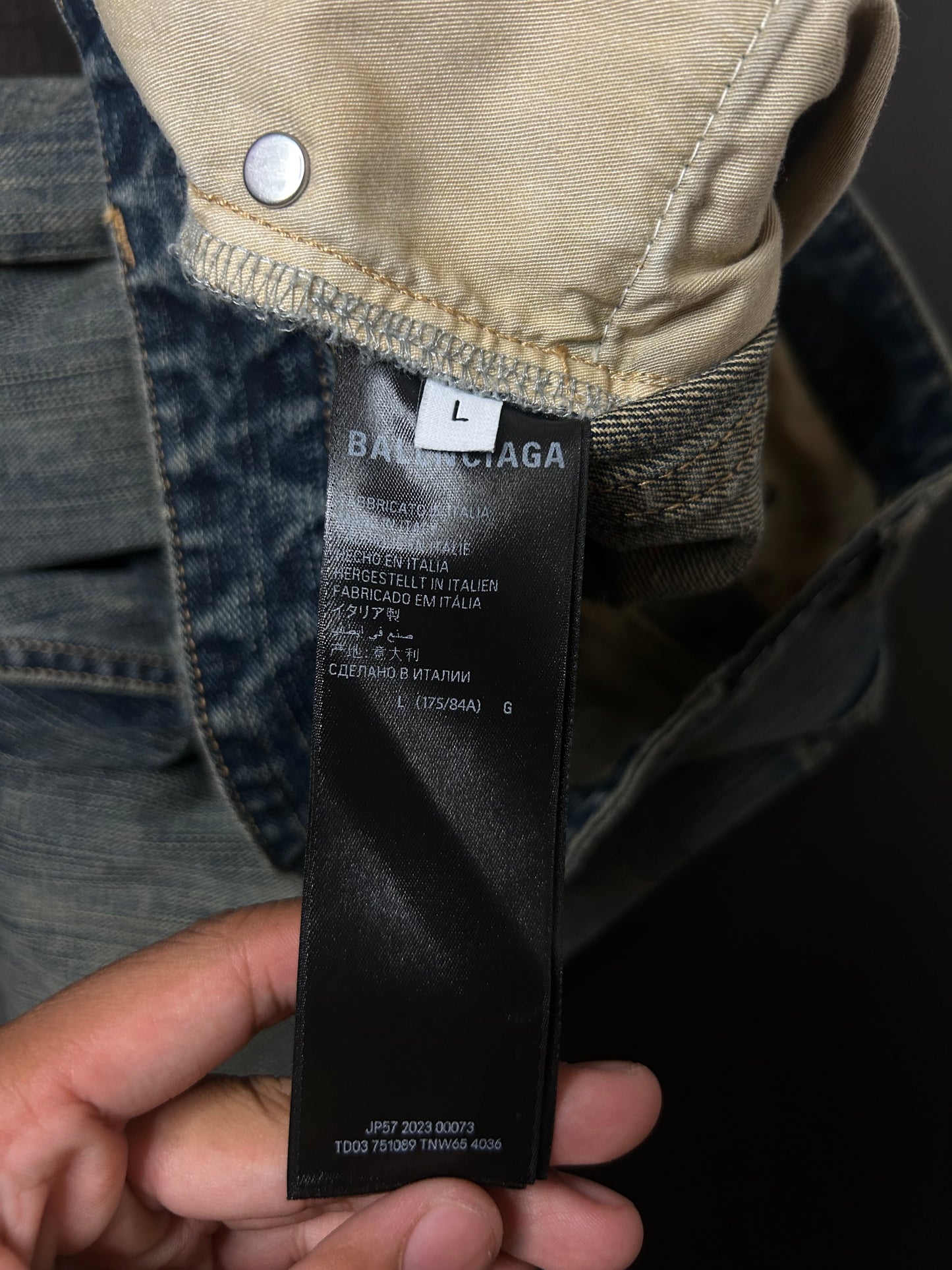 Balenciaga Mudwash Flares