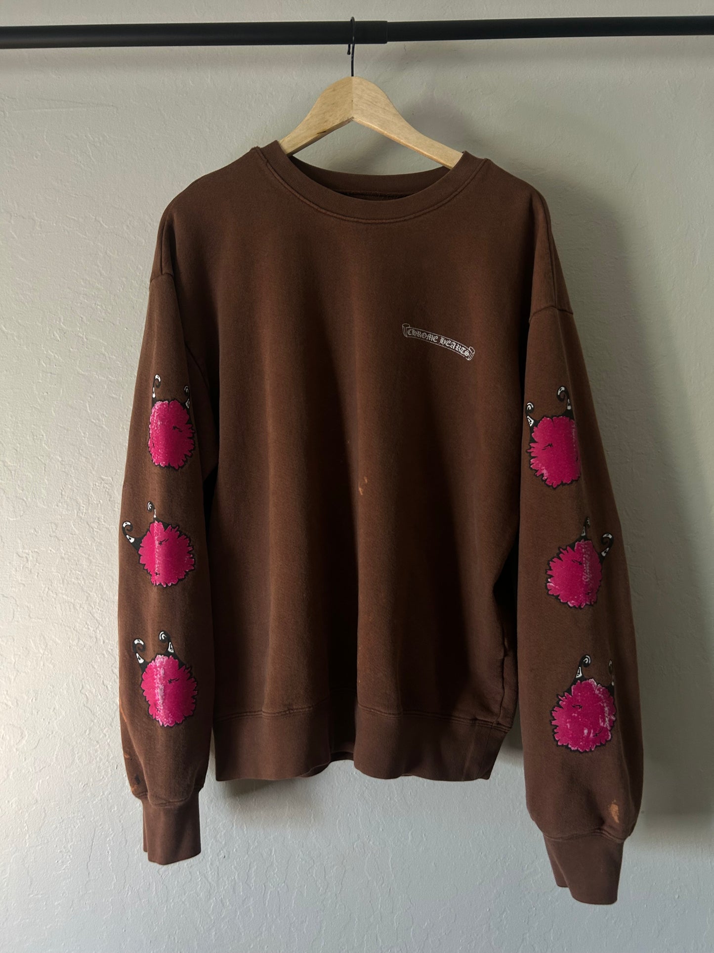 Chrome Hearts Matty Boy Brown Structure Crewneck