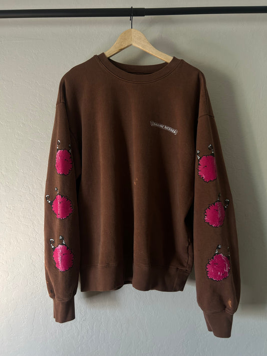 Chrome Hearts Matty Boy Brown Structure Crewneck