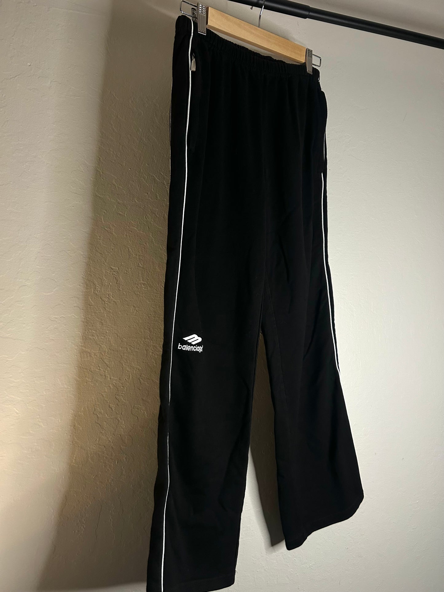 Balenciaga Black 3B Sweatpants