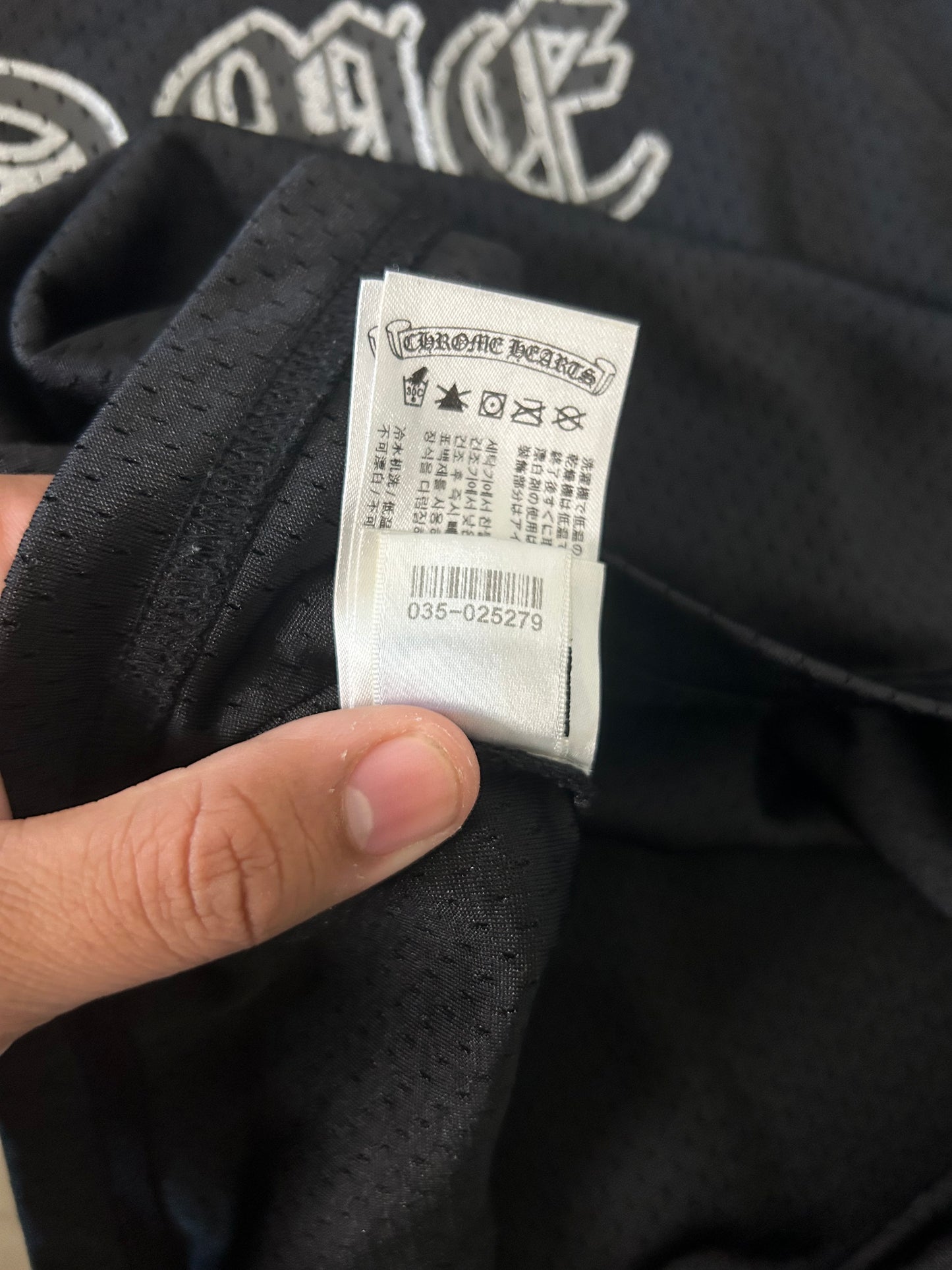 Chrome Hearts Black Short Sleeve Jersey