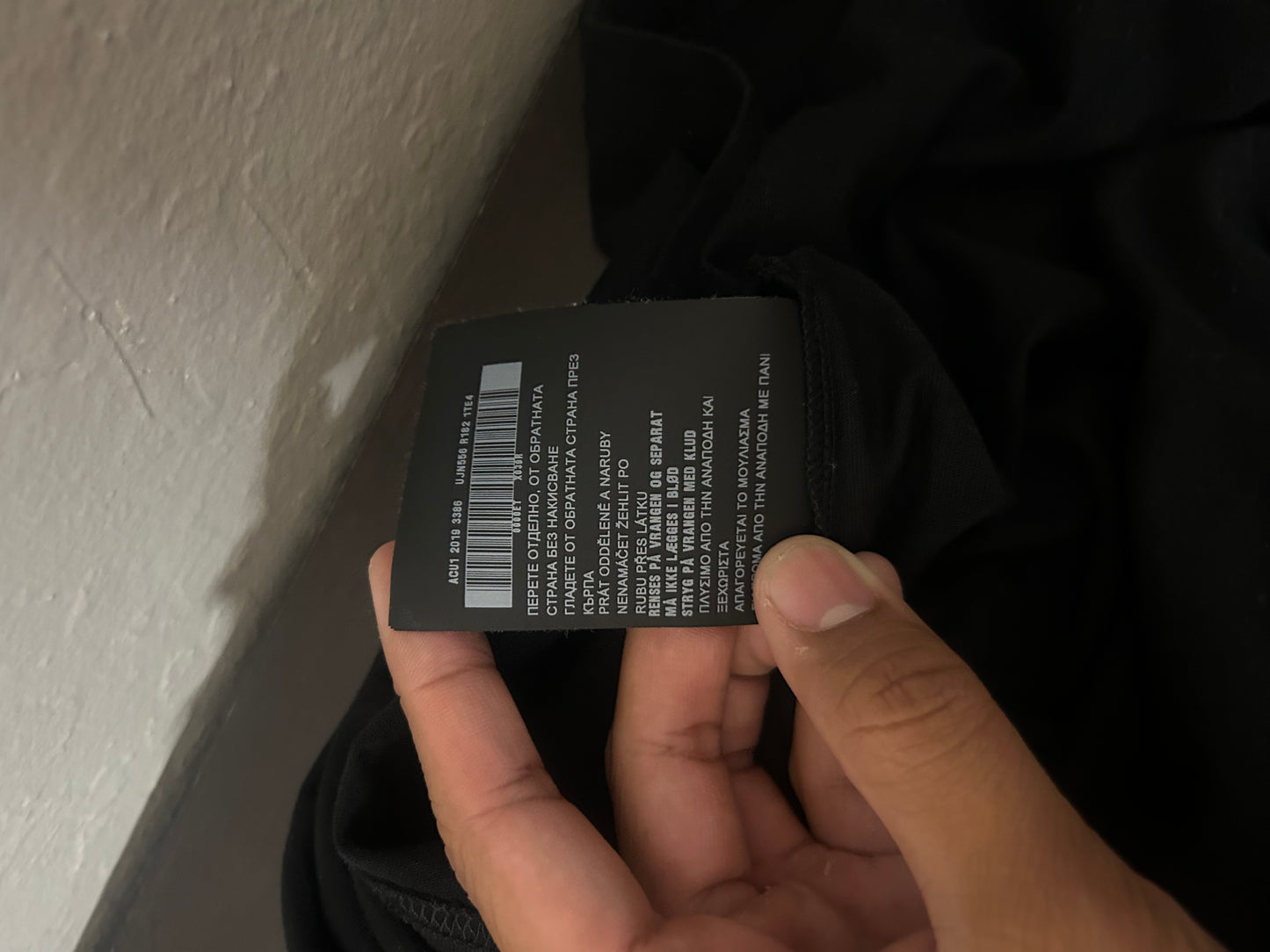 Prada Milano Black Embroidered Tee