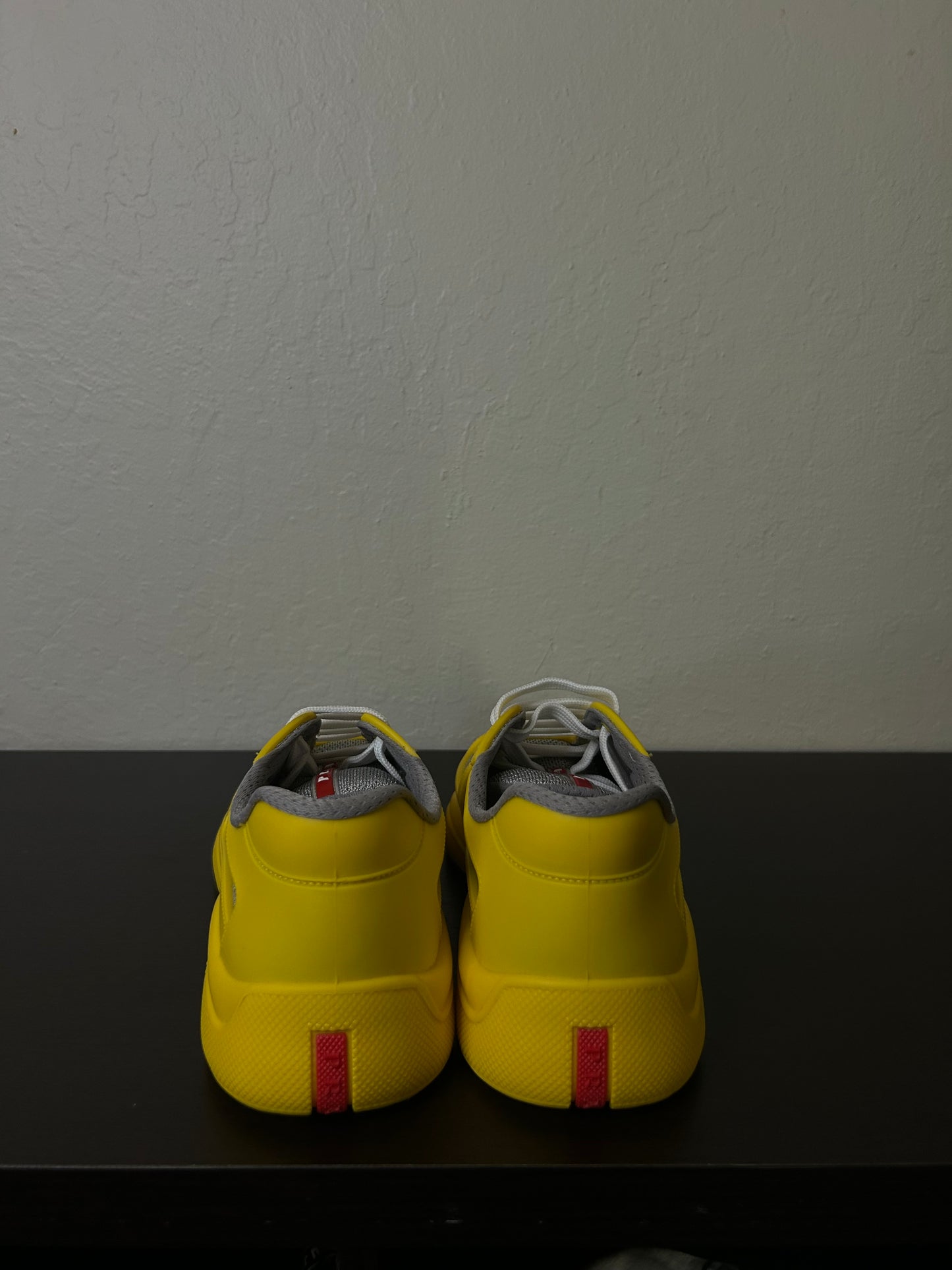 Prada Yellow Rubber American Cups
