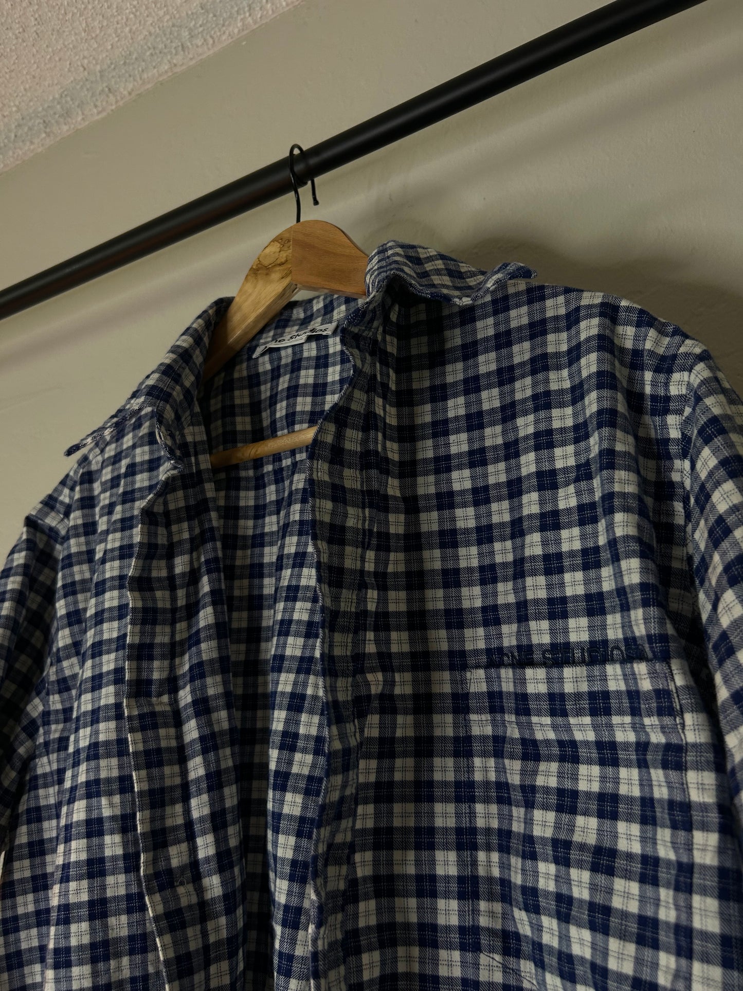 Acne Studios Plaid Button Up