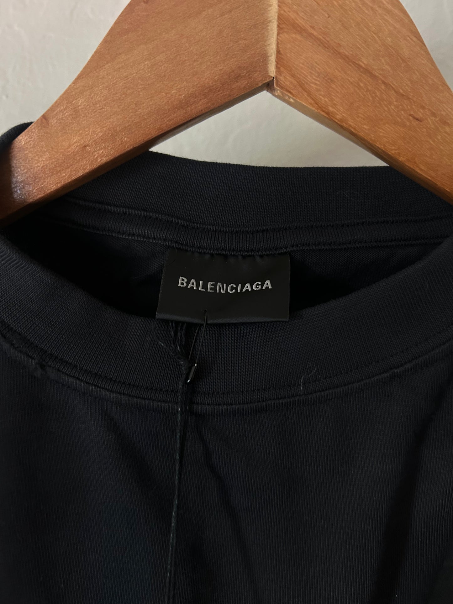 Balenciaga Trompe Loeil Black Button up Longsleeve