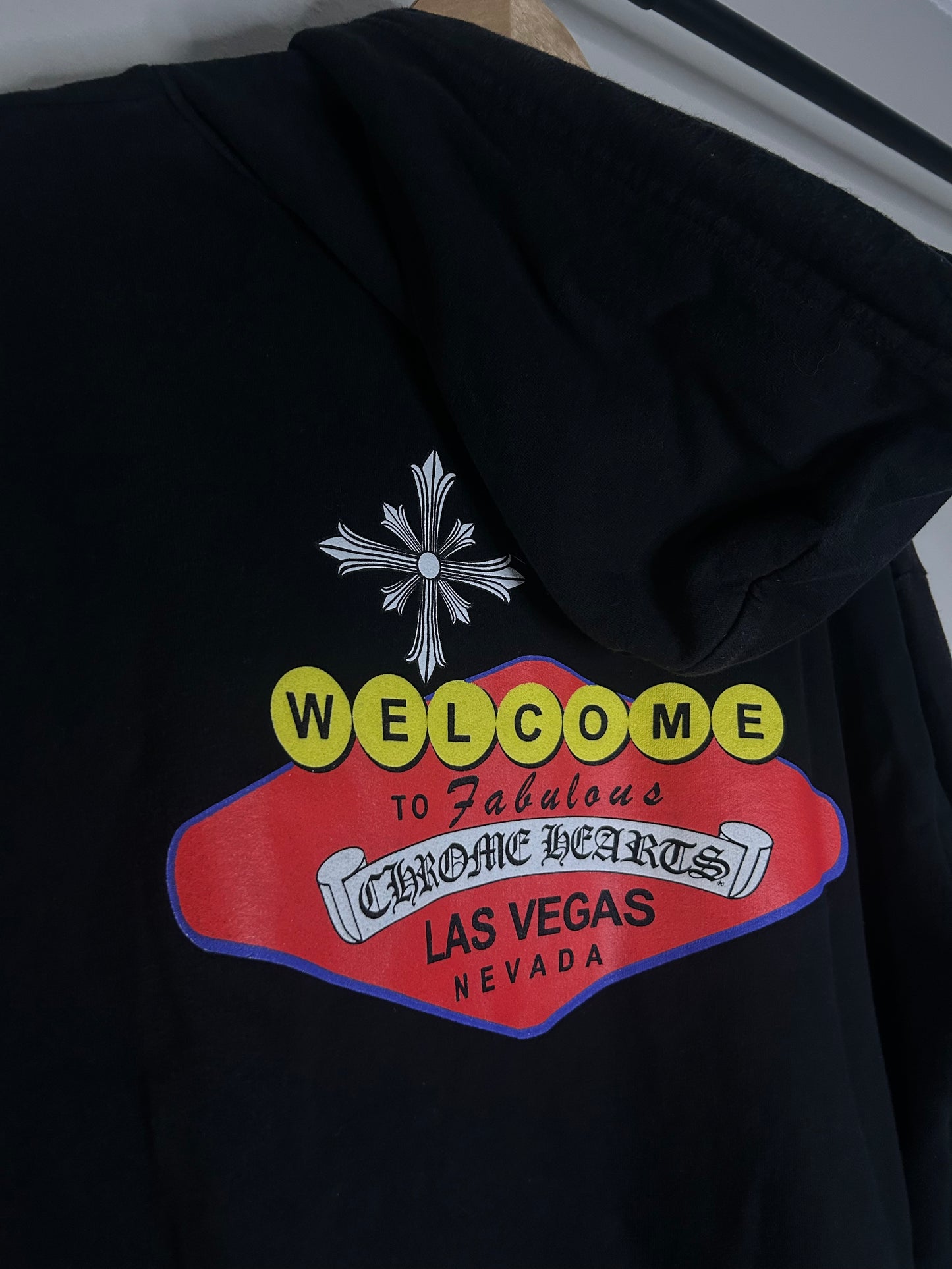 Chrome Hearts Welcome to Las Vegas Pullover Hoodie