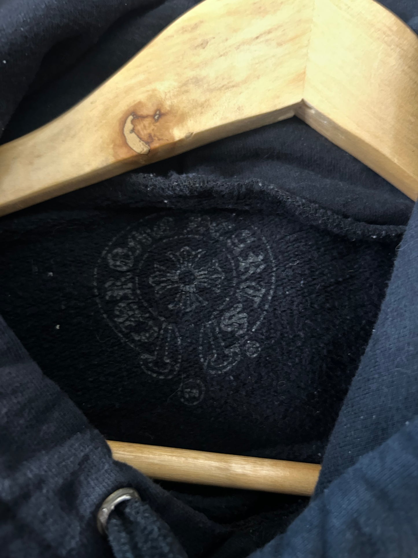 Chrome Hearts Black Floral Pullover