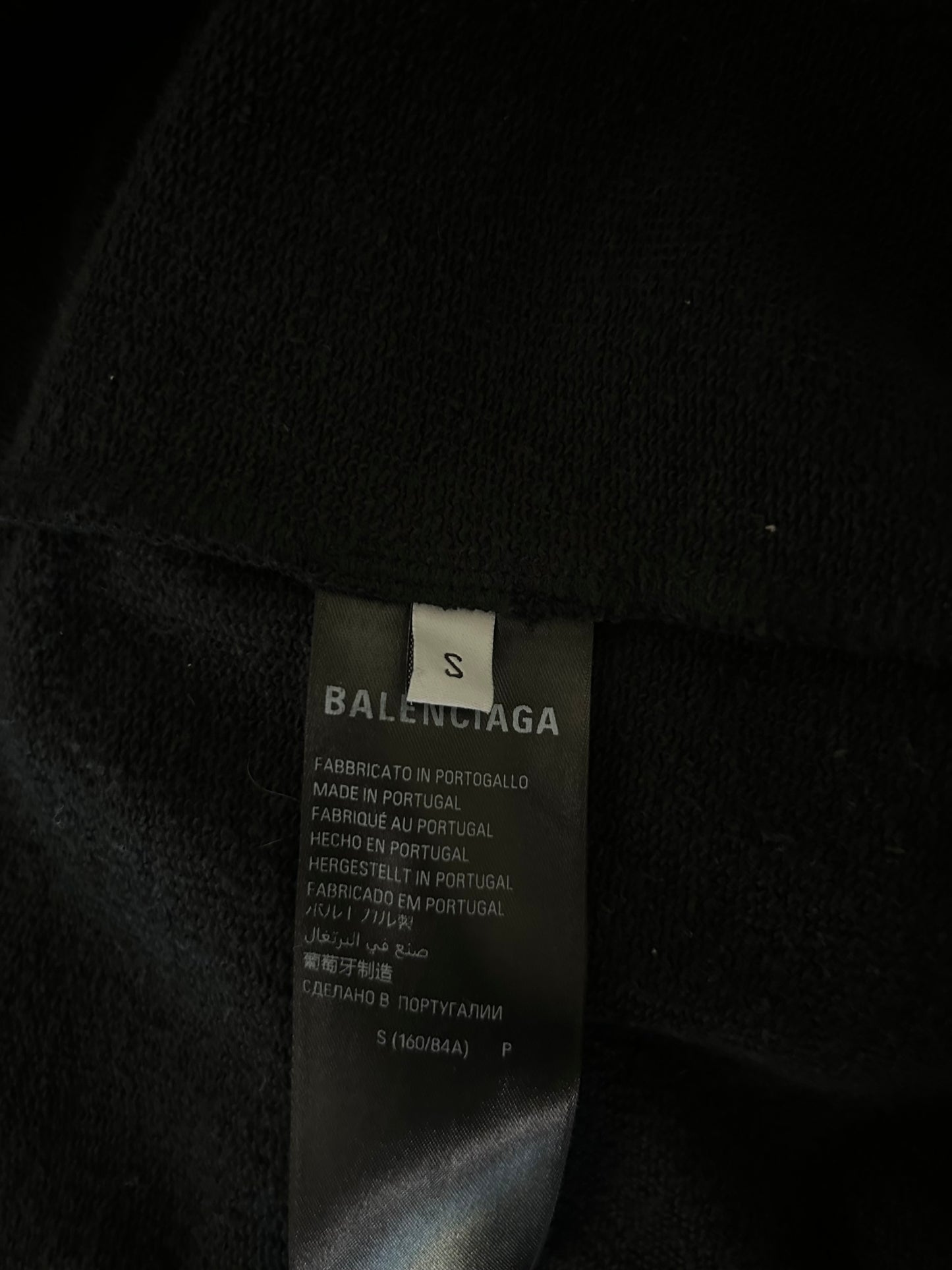 Balenciaga Sticky Note Zip Up