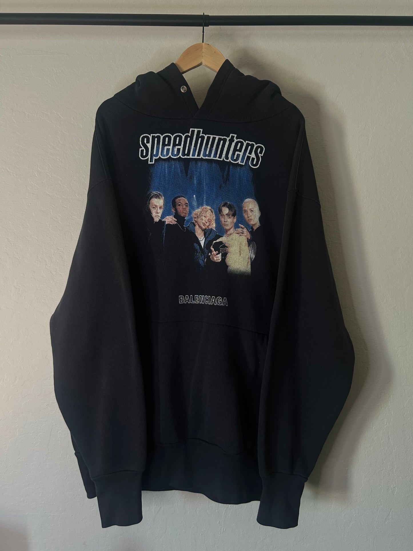 Balenciaga SpeedHunter Figure Print Hoodie