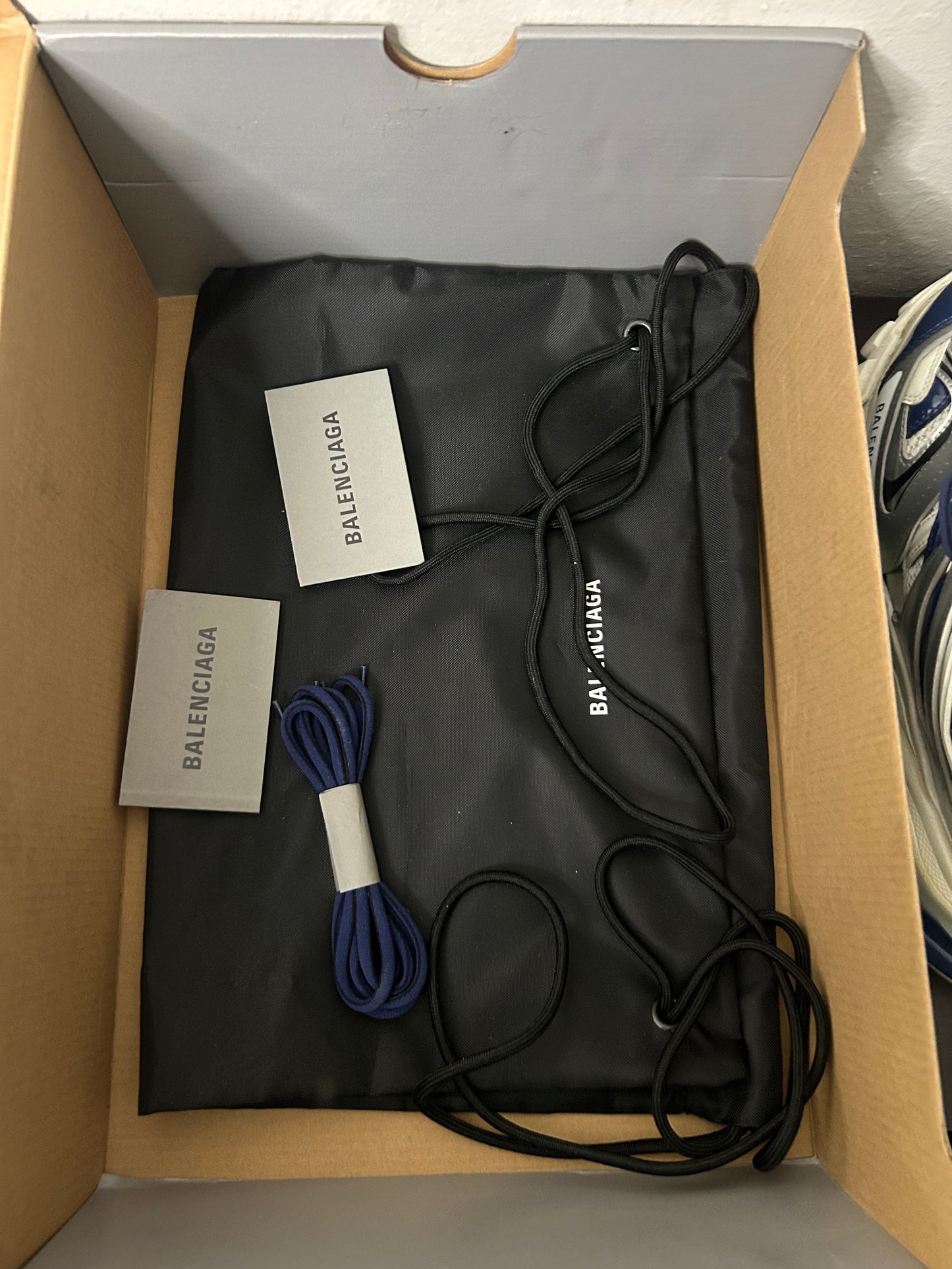Balenciaga LED Blue Track Runners