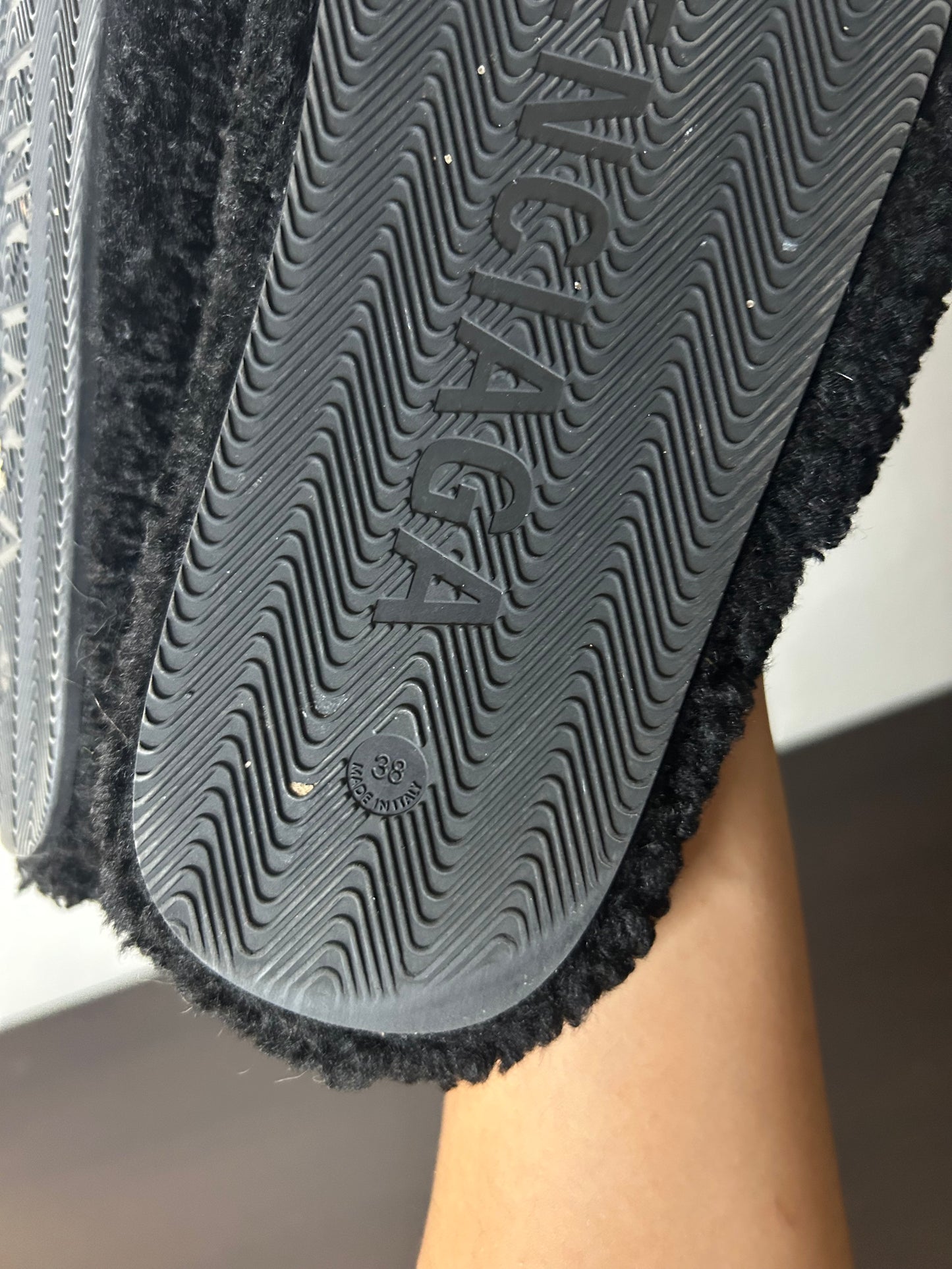 Balenciaga Black Fur Campaign Slides