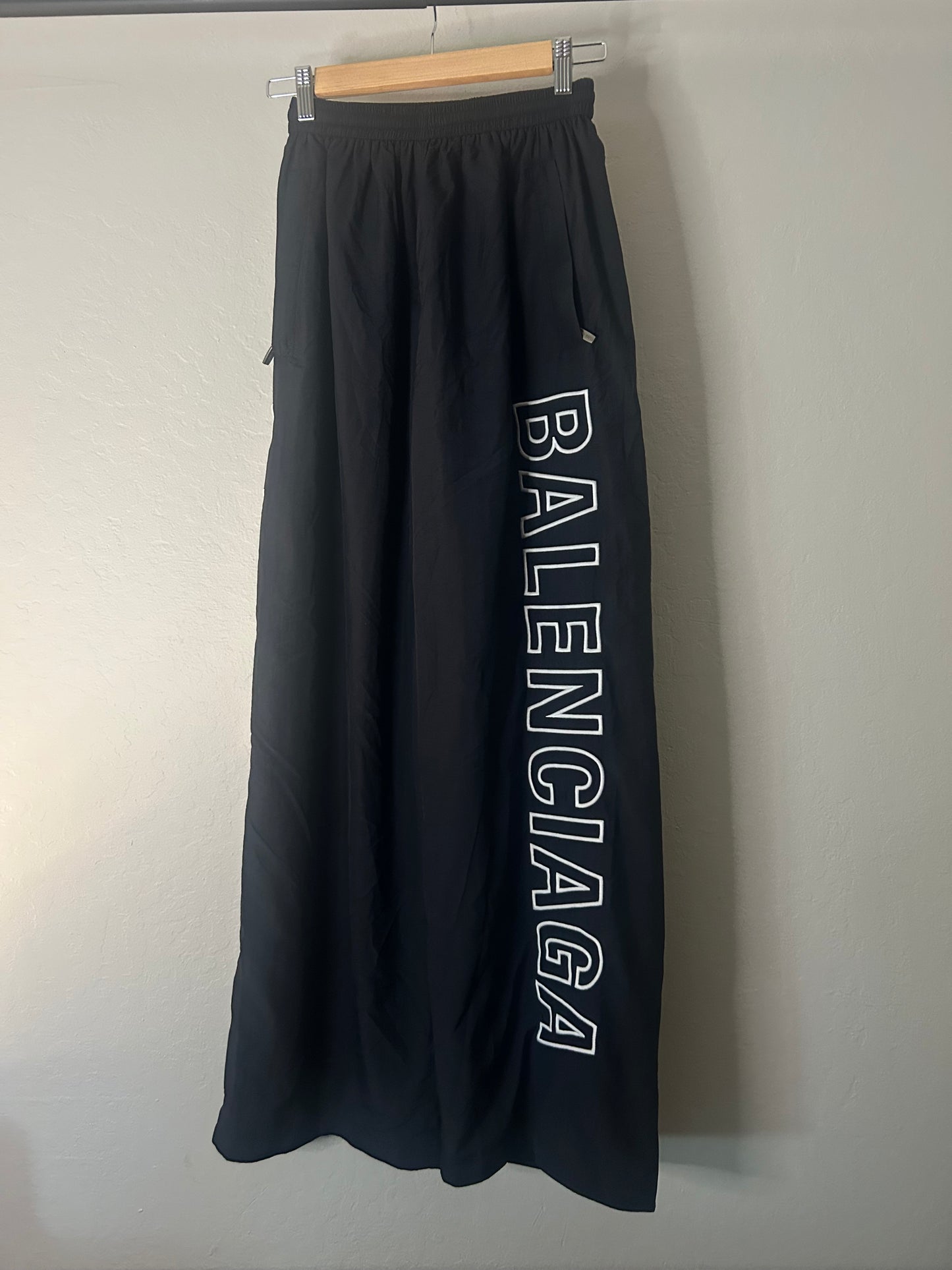 Balenciaga Spell out Track Pants