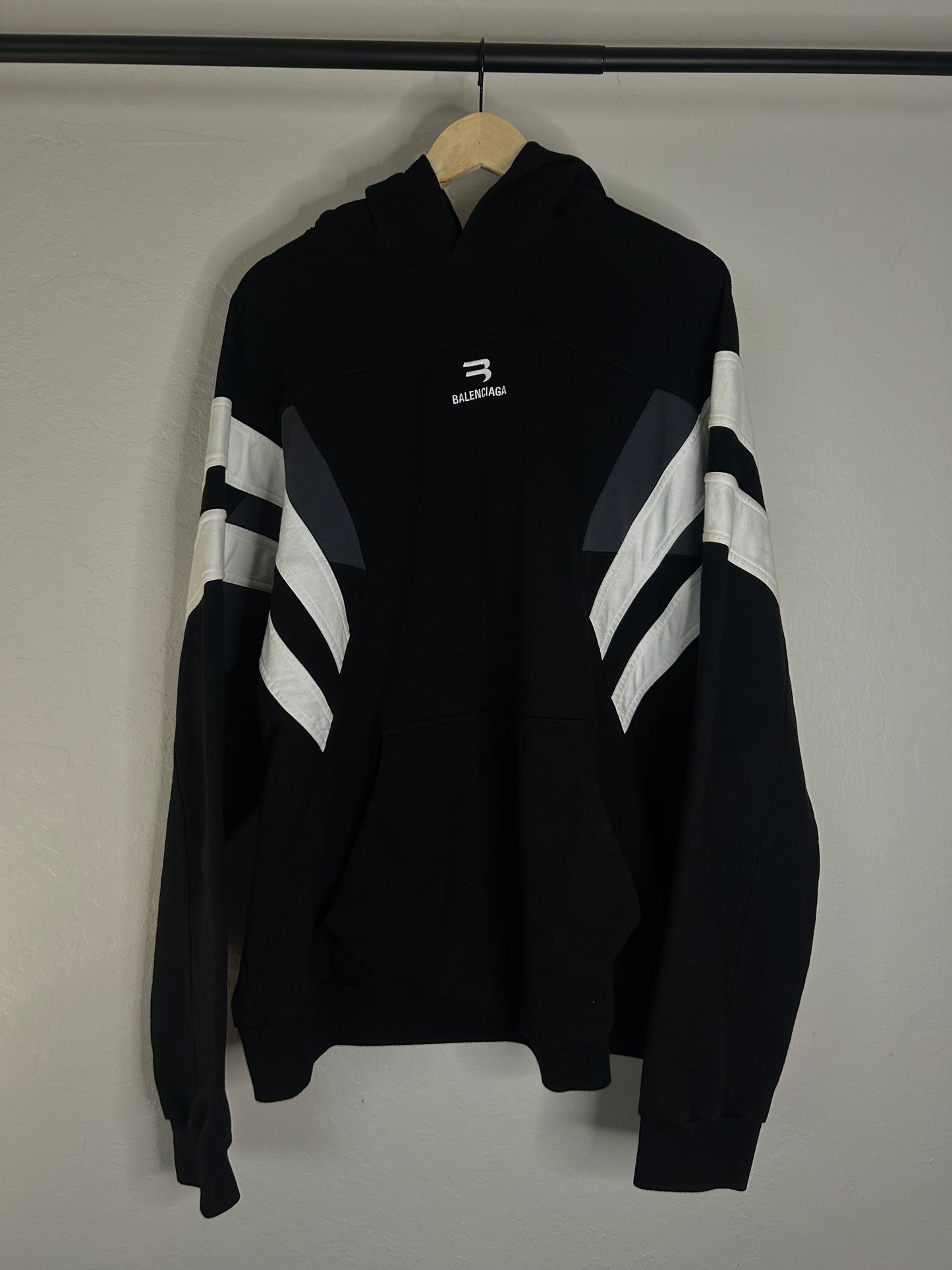 Balenciaga Black Sporty B Hoodie