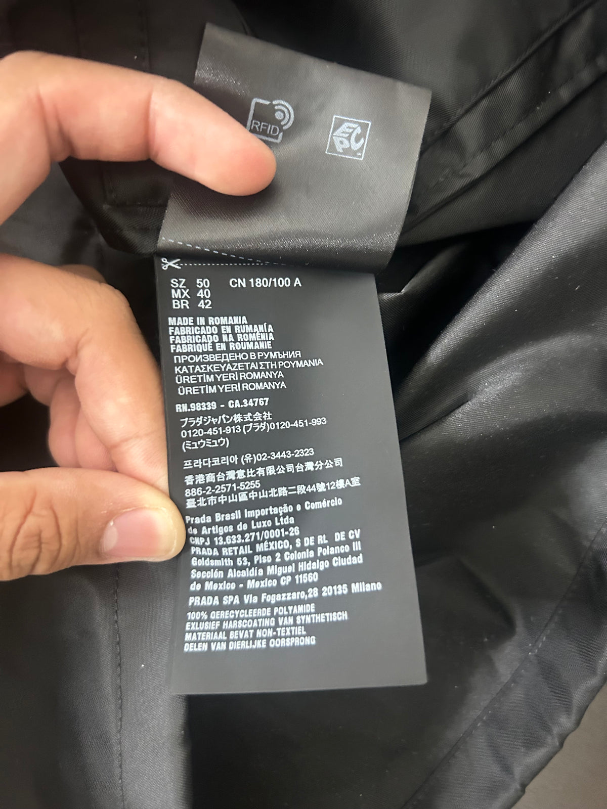 Prada Nylon Work Jacket