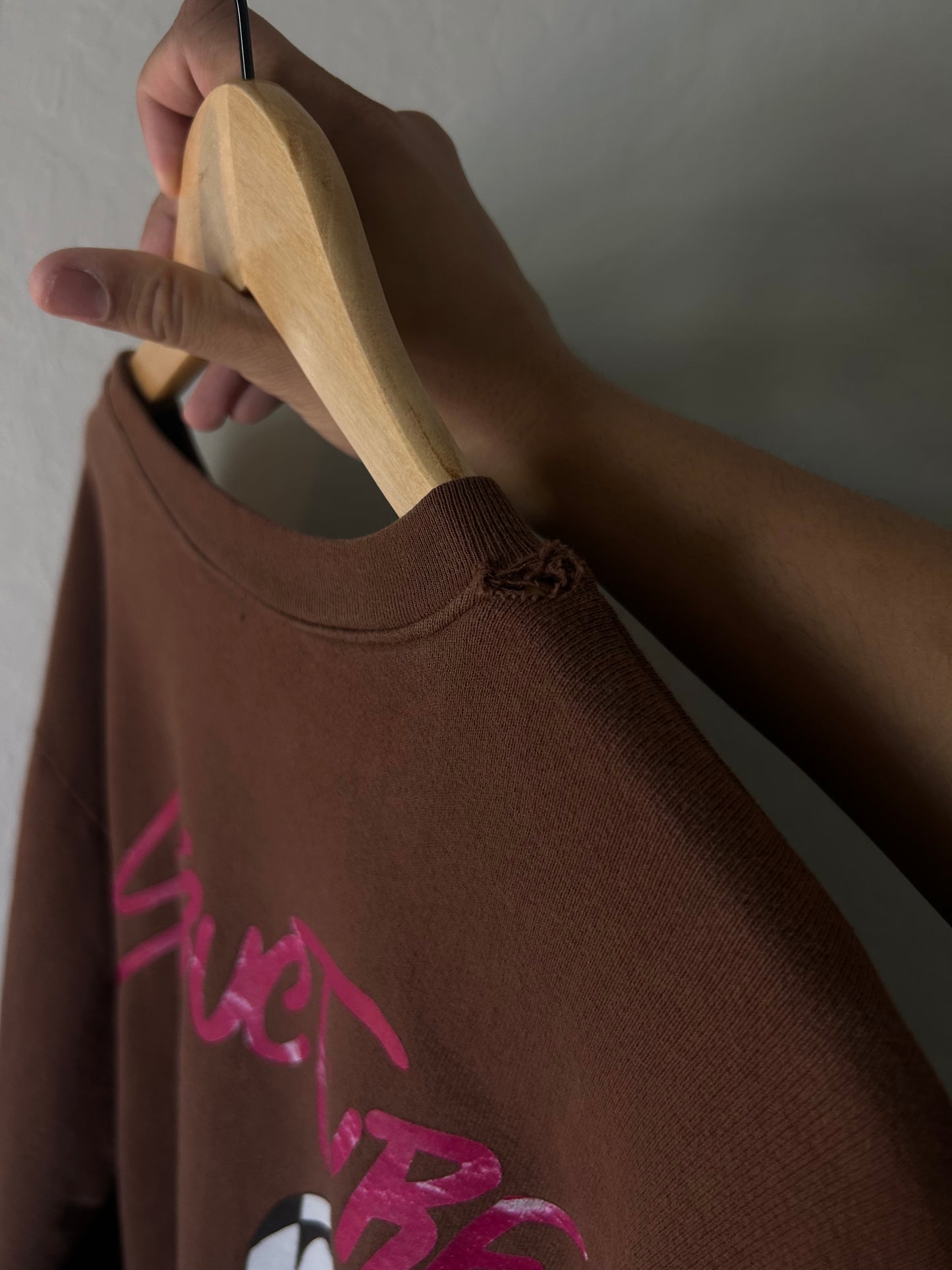 Chrome Hearts Matty Boy Brown Structure Crewneck