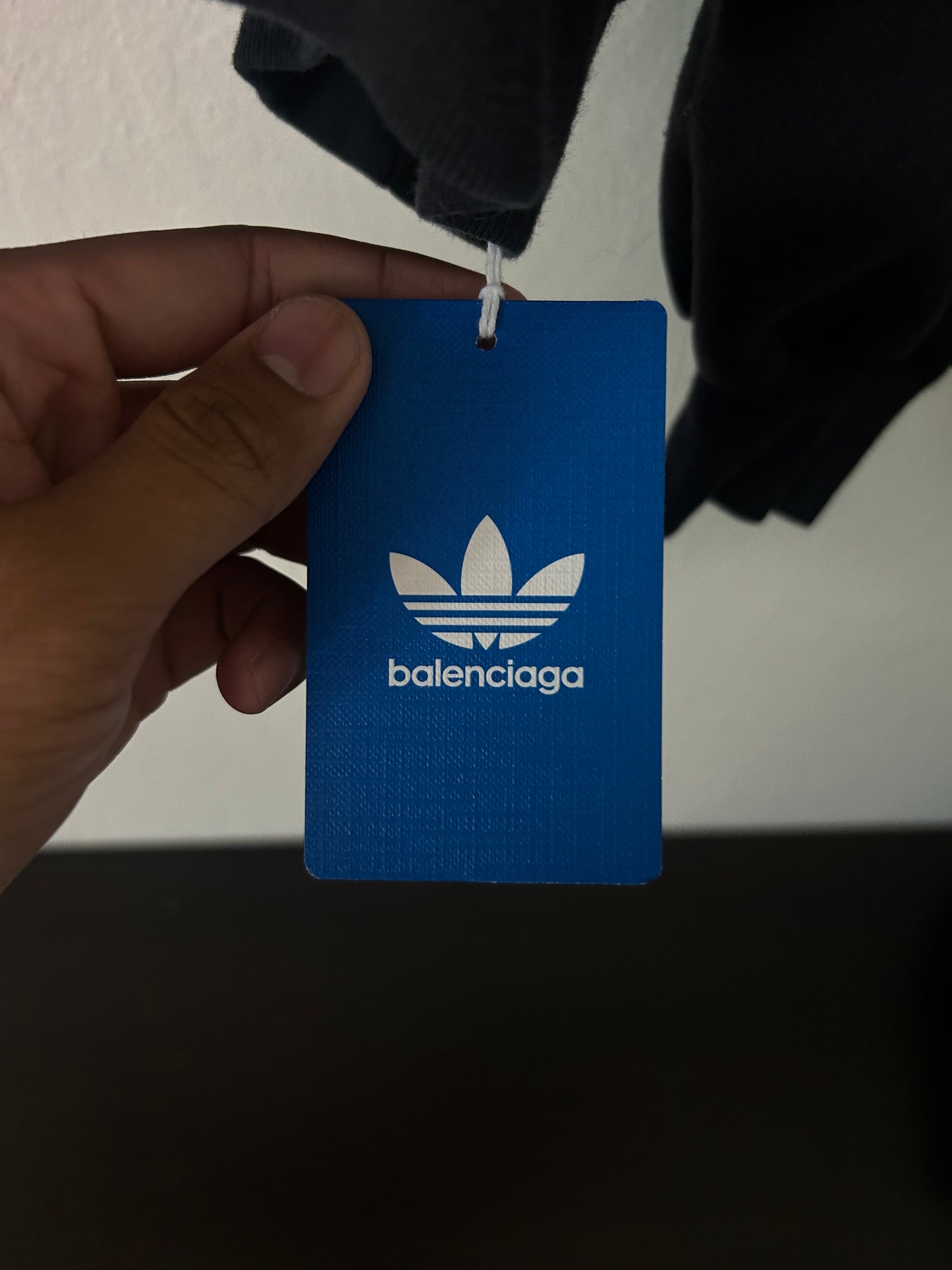 Balenciaga Adidas Black Pullover Hoodie