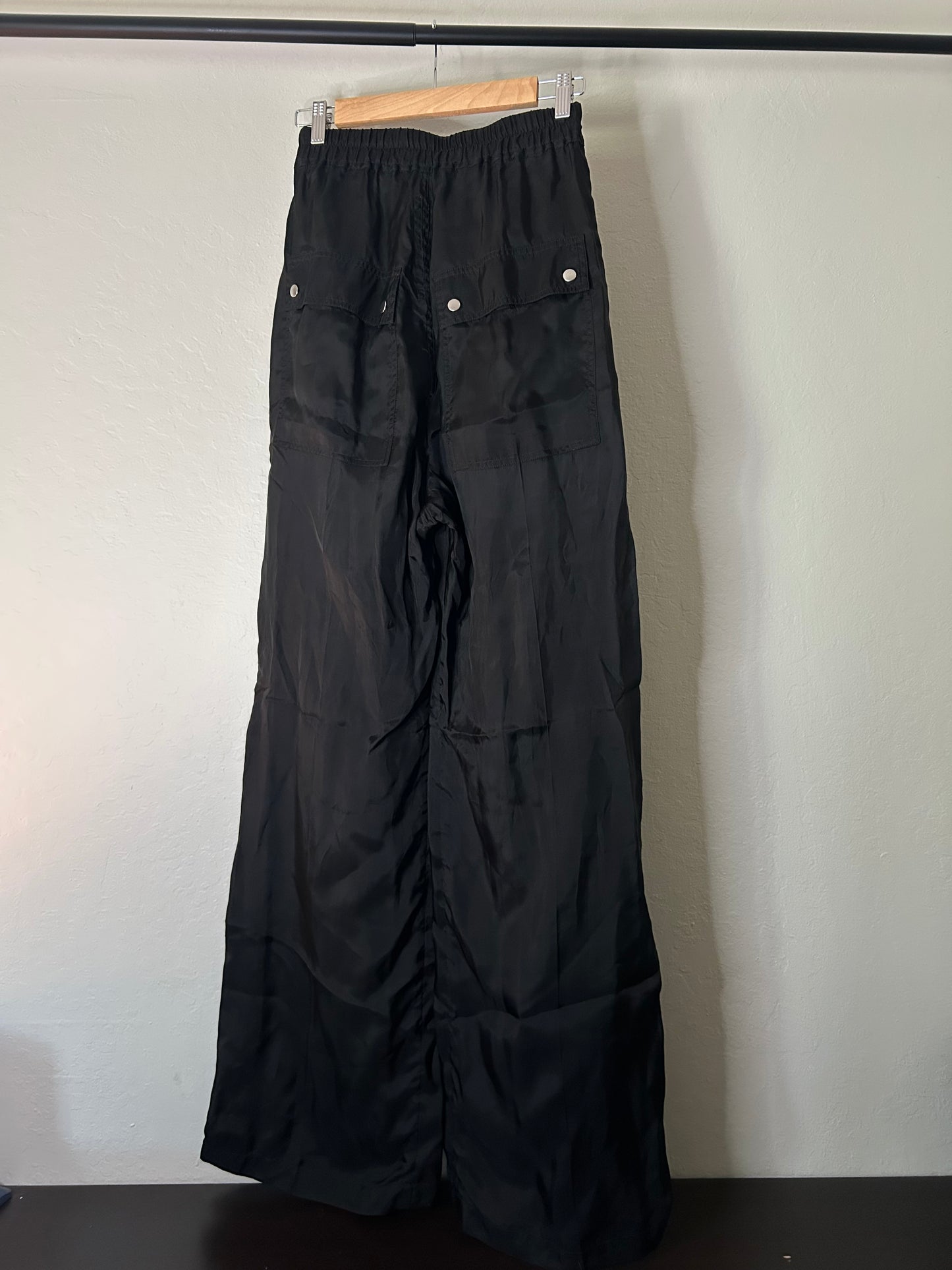 Rick Owen Wide Leg Nylon Geth Pants