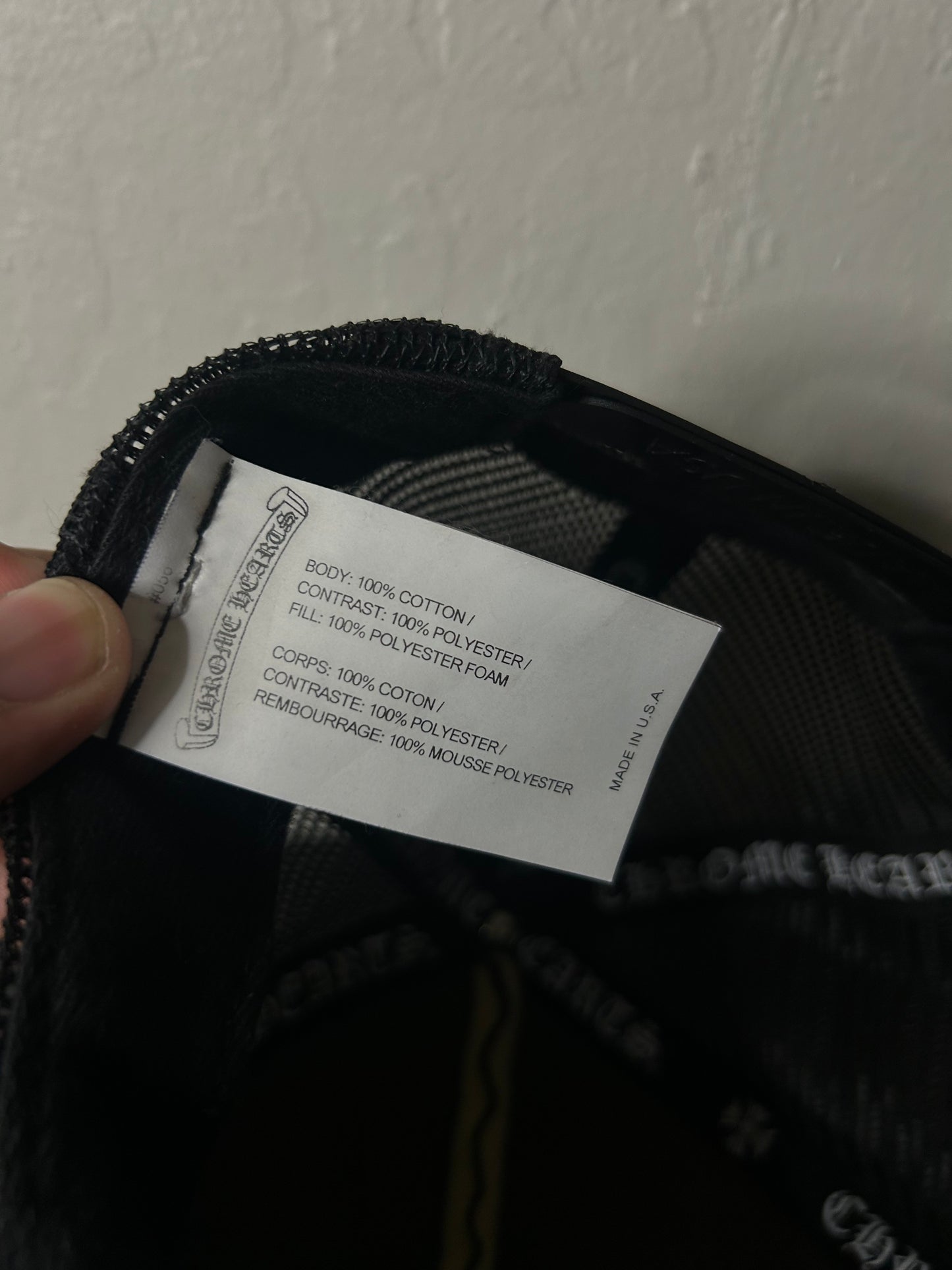 Vintage Chrome Hearts Trucker