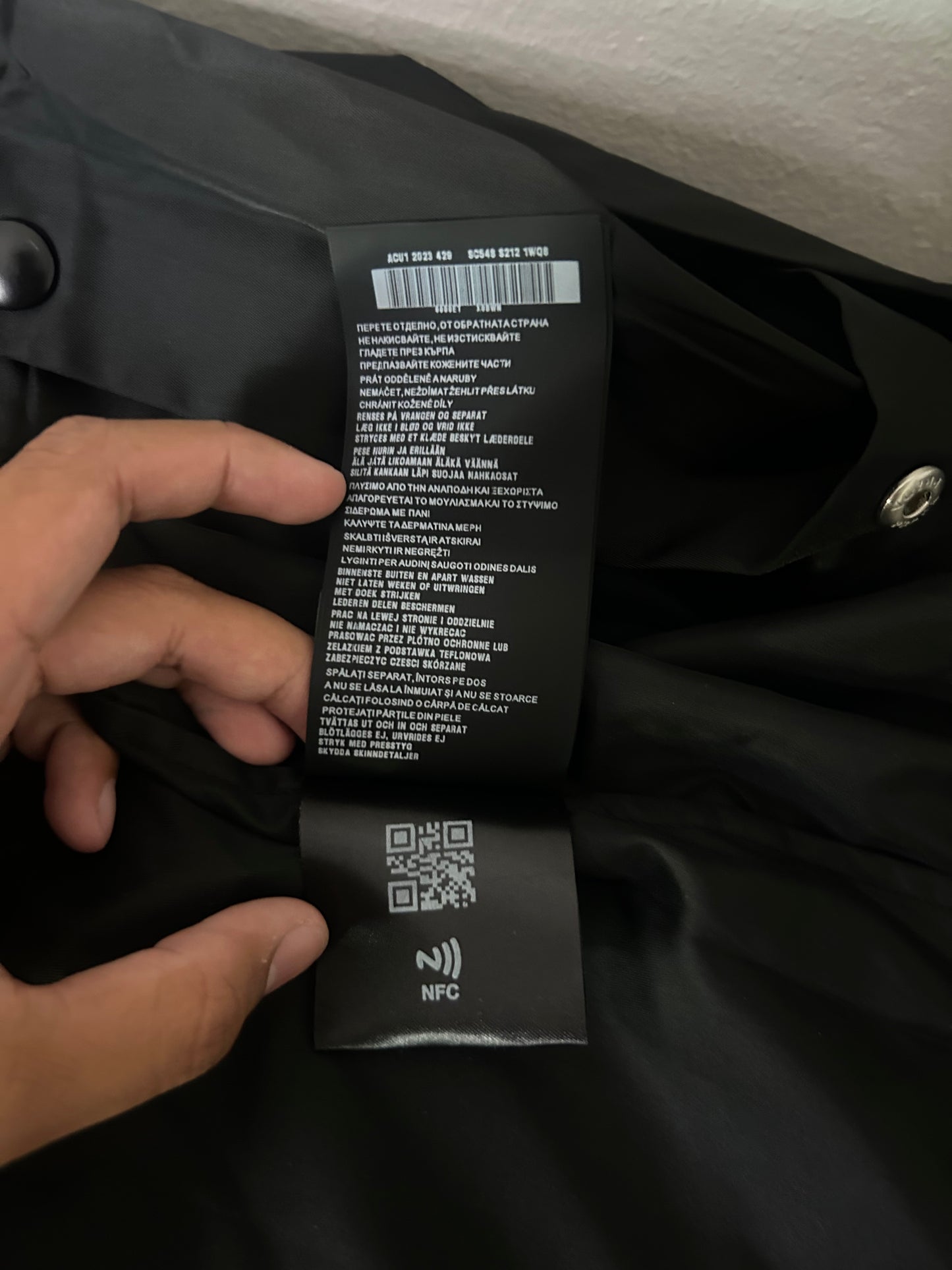 Prada Nylon Convertible Cargo Shirt