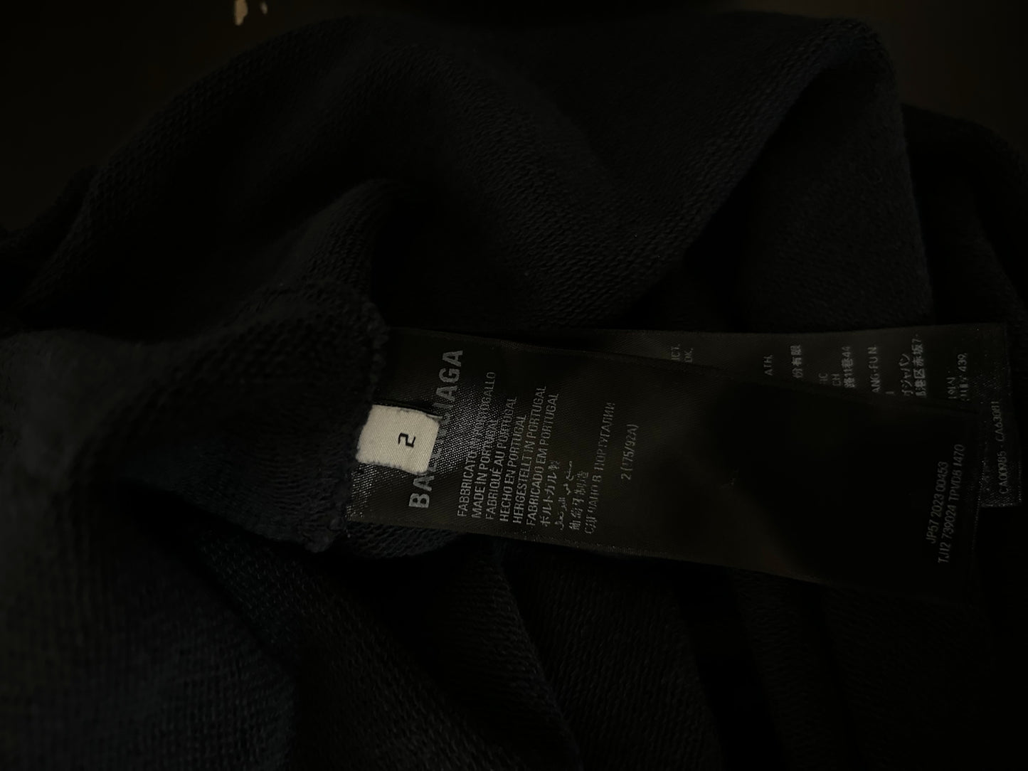 Balenciaga 3B Sporty Icon Hoodir