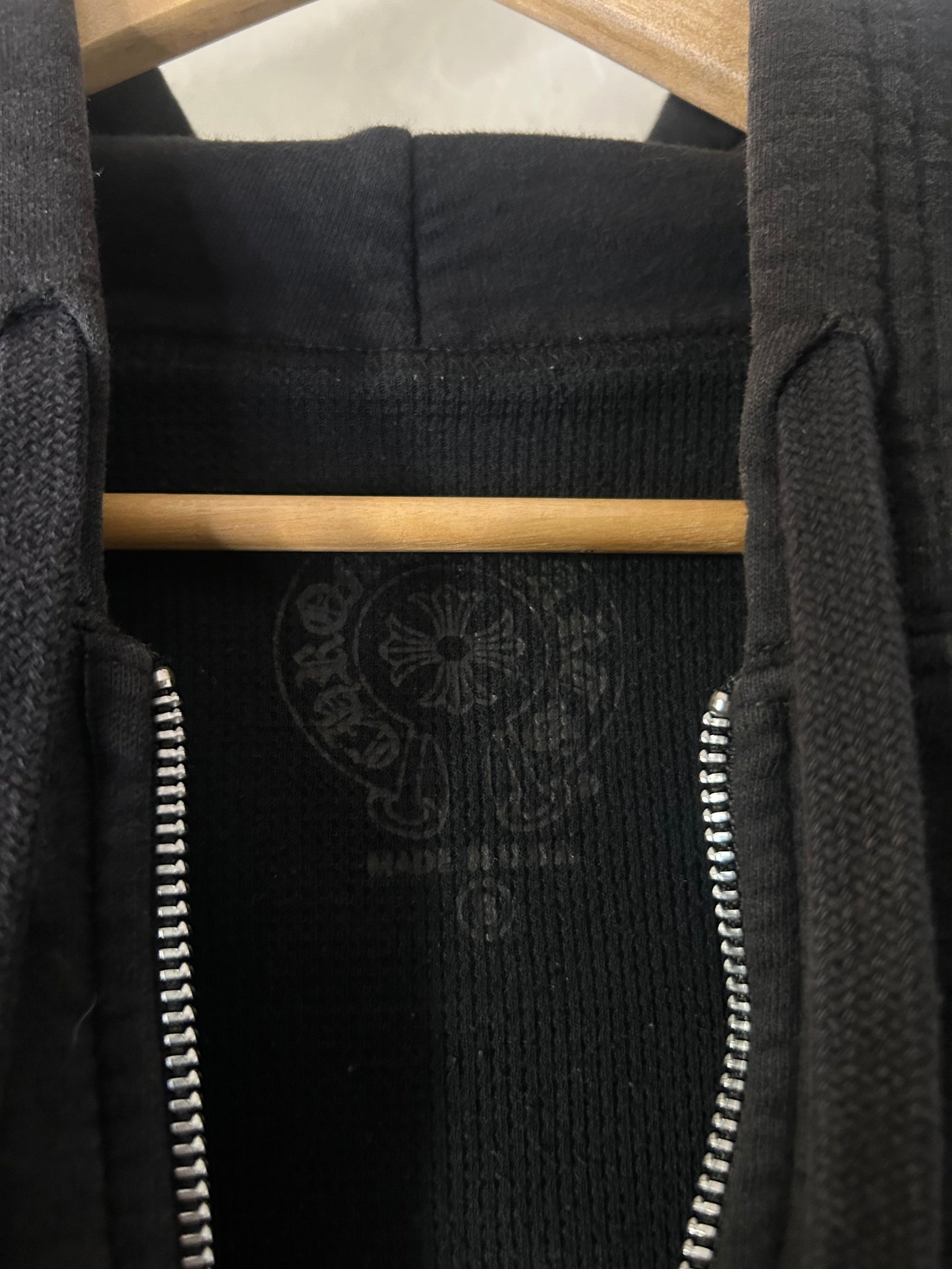 Chrome Hearts T Bar Zip Up Hoodie