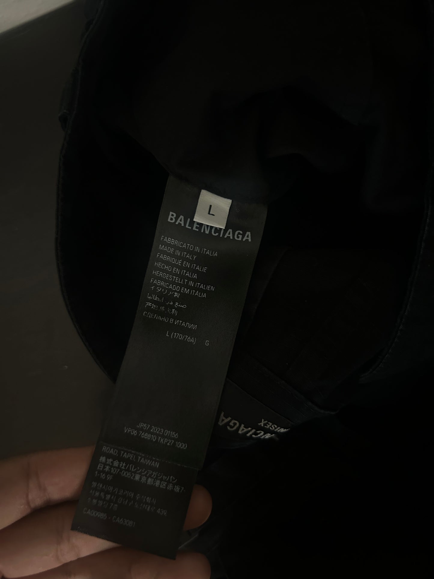 Balenciaga Black Flared Convertible Cargo Pants