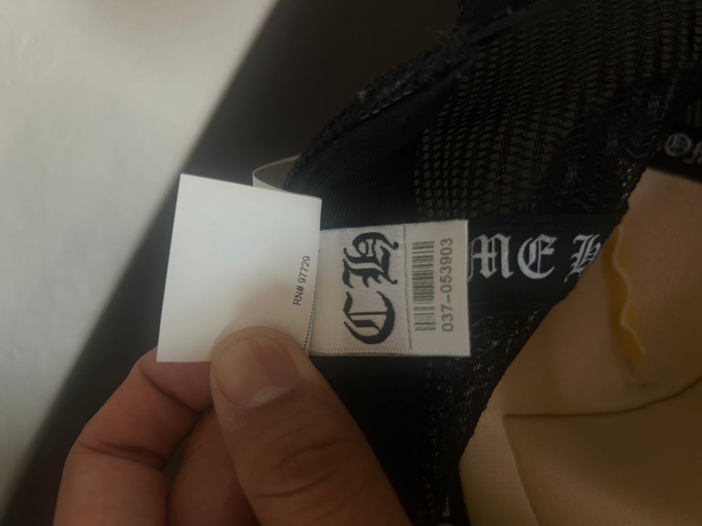 Chrome Hearts Hollywood USA Trucker Hat