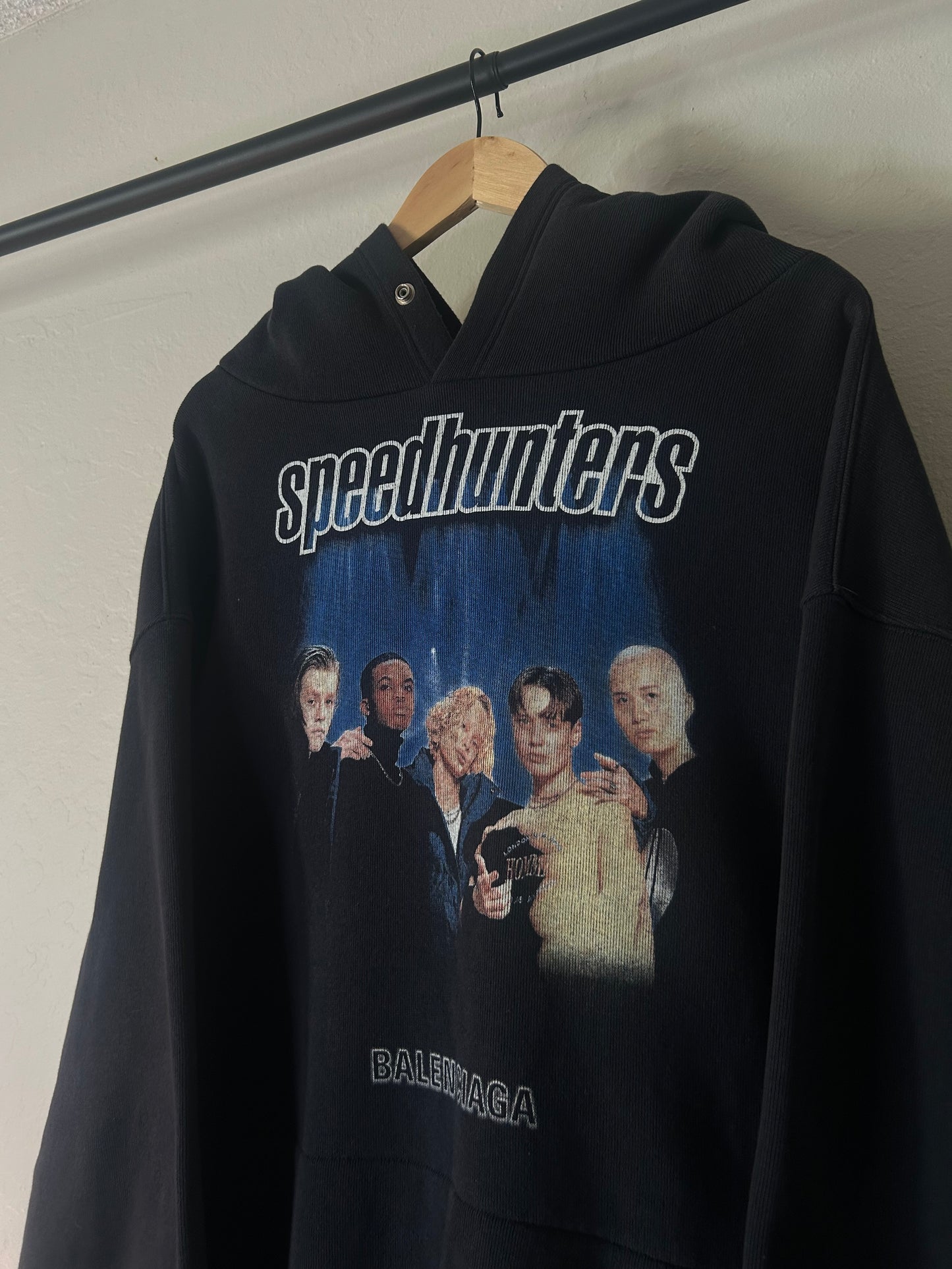 Balenciaga SpeedHunter Figure Print Hoodie