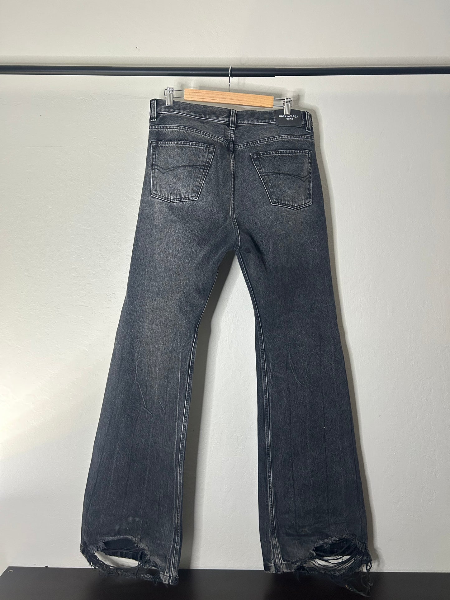 Balenciaga Black Lost Tape Jeans