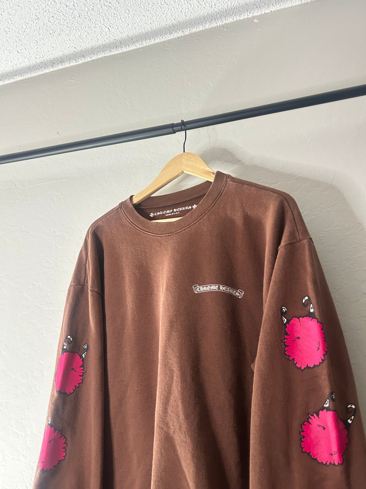 Chrome Hearts Matty Boy Brown Structure Crewneck