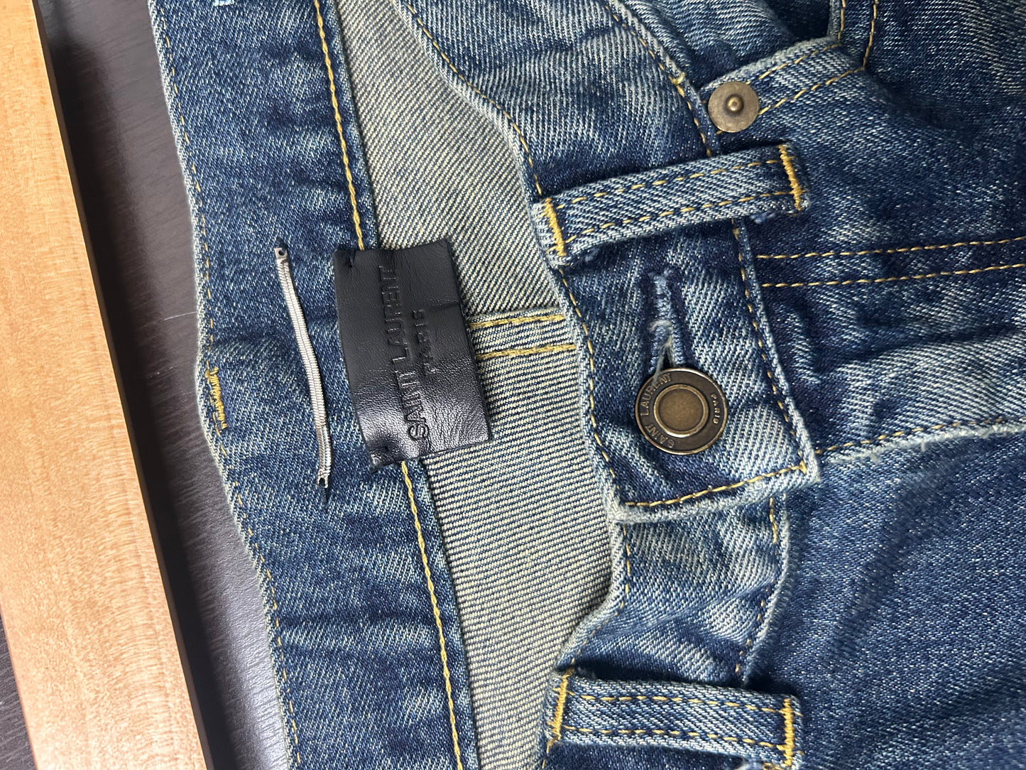 Saint Laurent D02 Mudwash Jeans