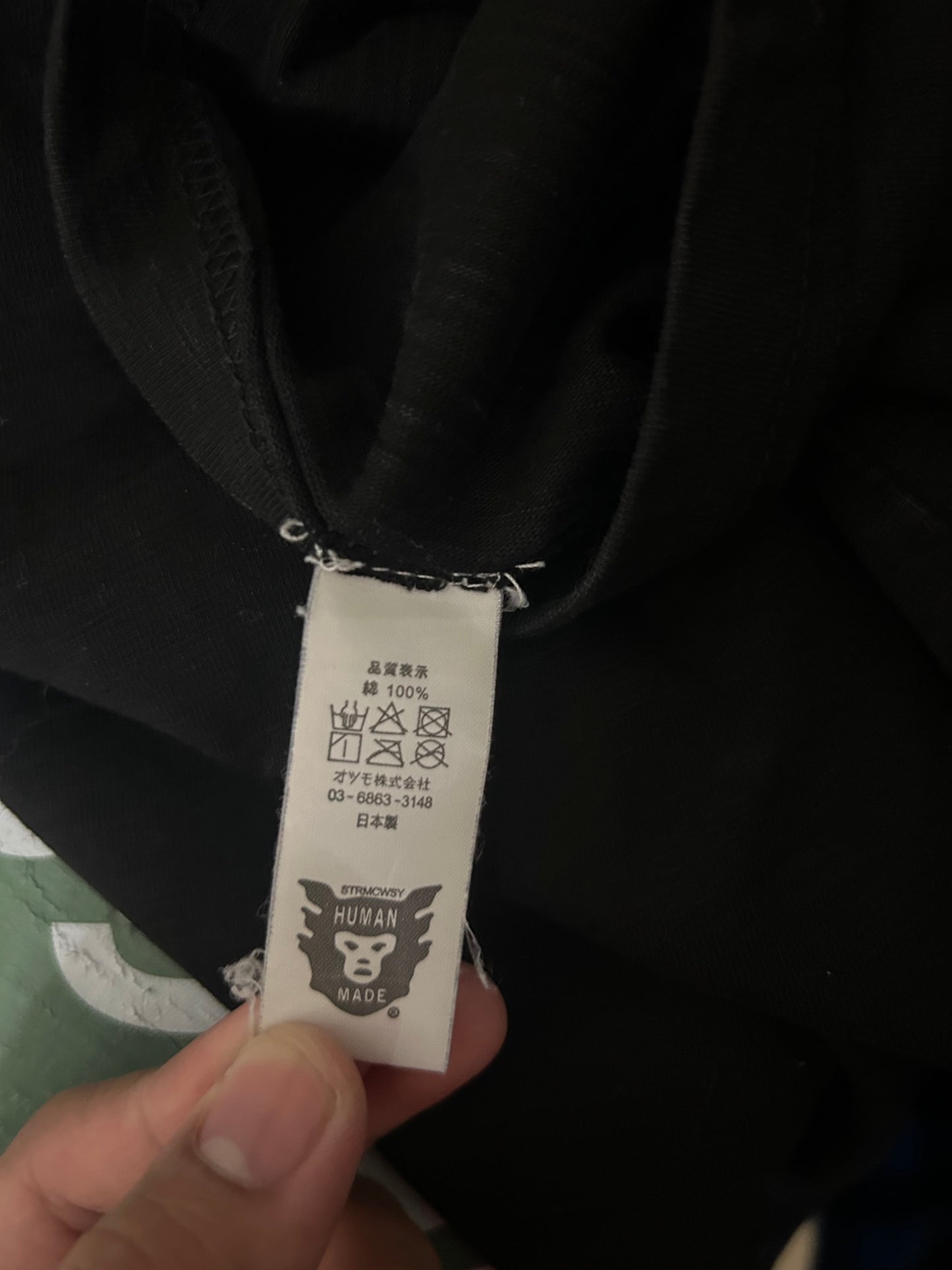 Human Made Green Heart Logo Tee