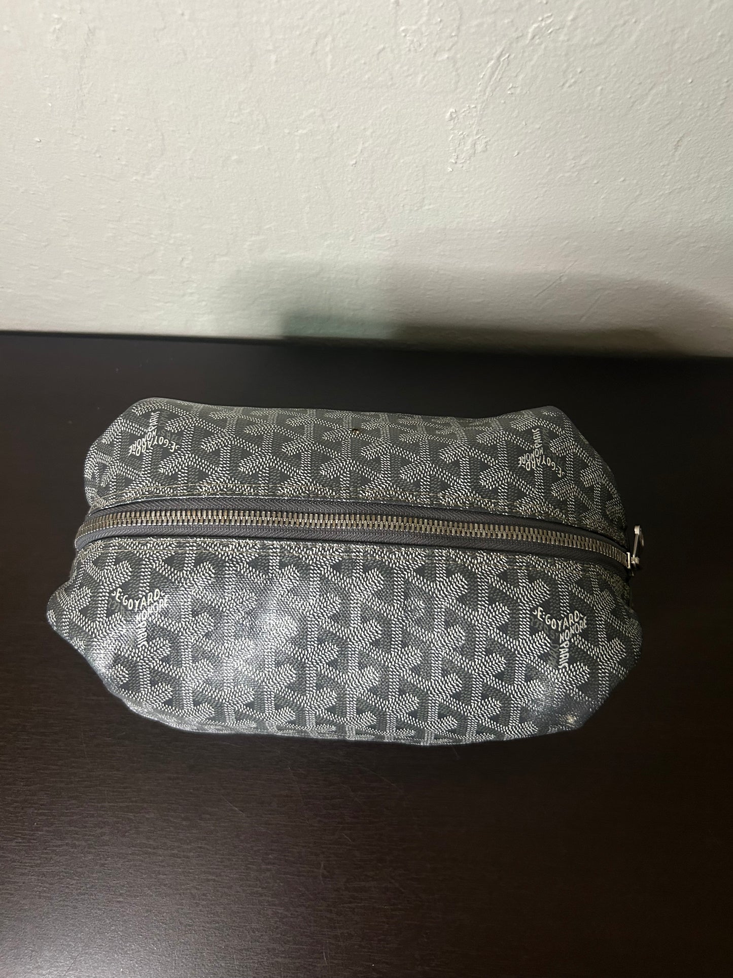 Goyard Grey Toiletry Bag