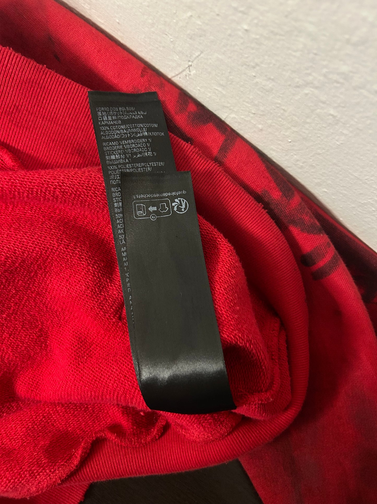 Balenciaga Red Skater Hoodie