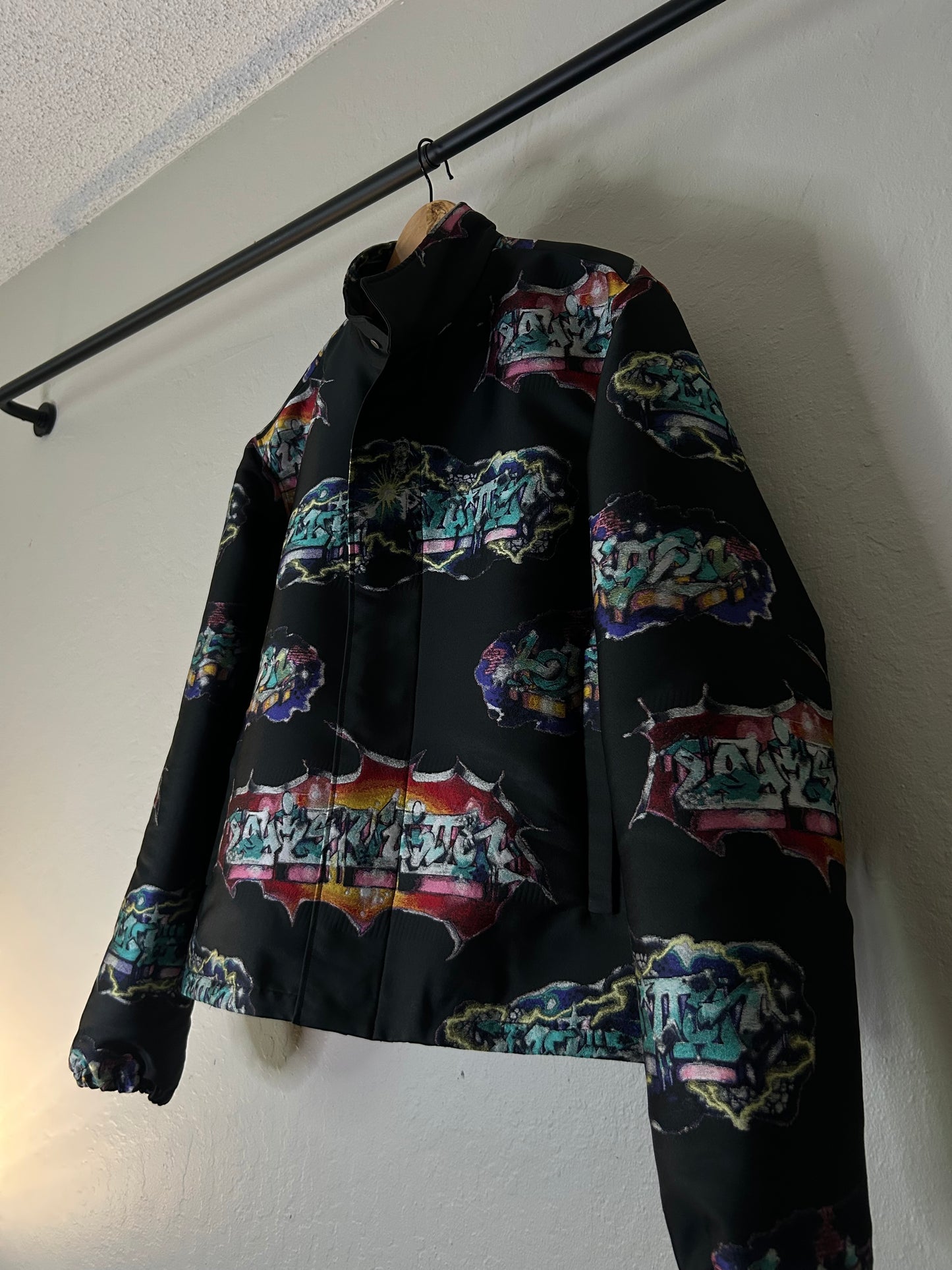 Louis Vuitton Virgil Embroidered Graffiti Jacket