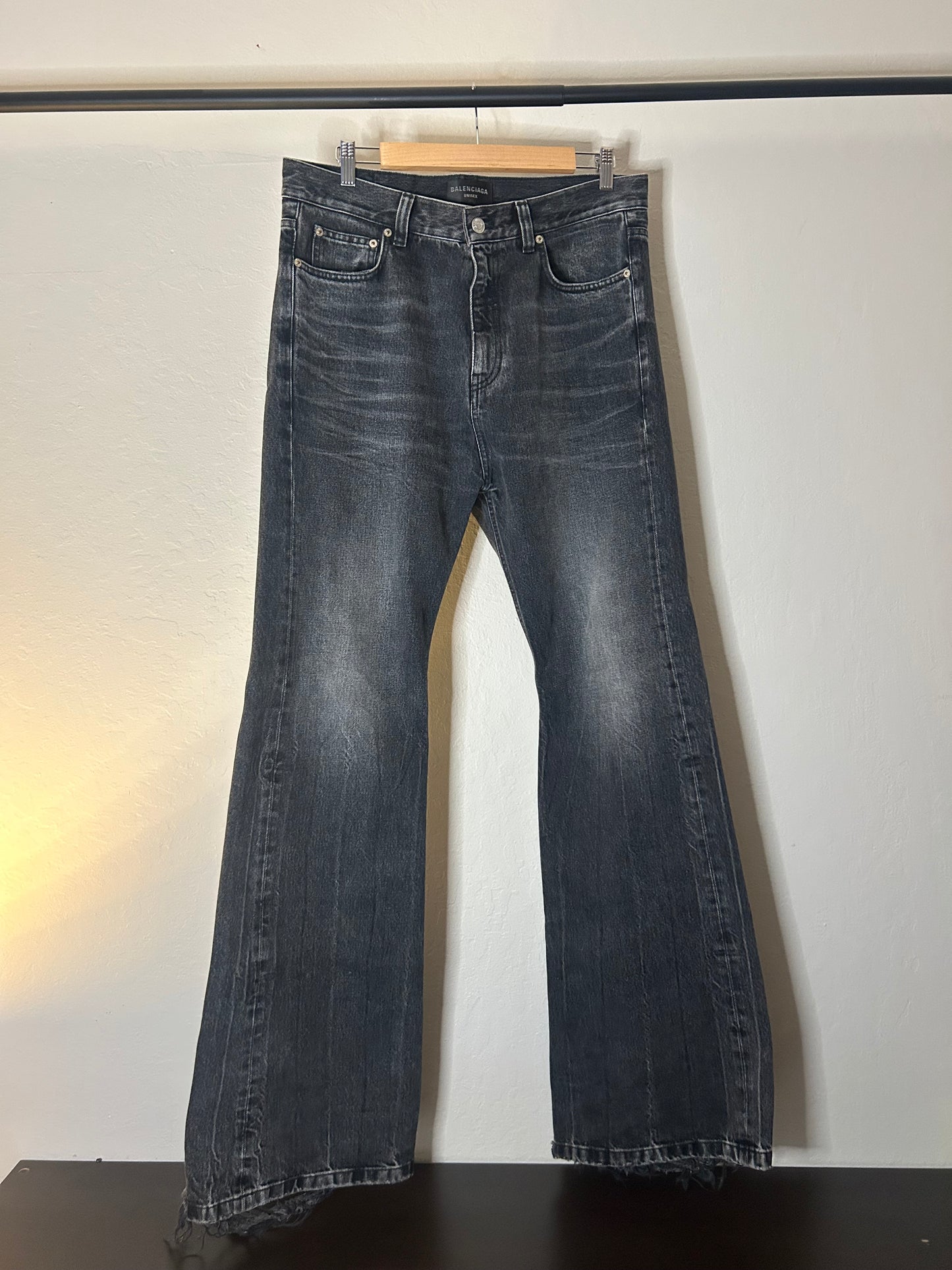 Balenciaga Black Lost Tape Jeans