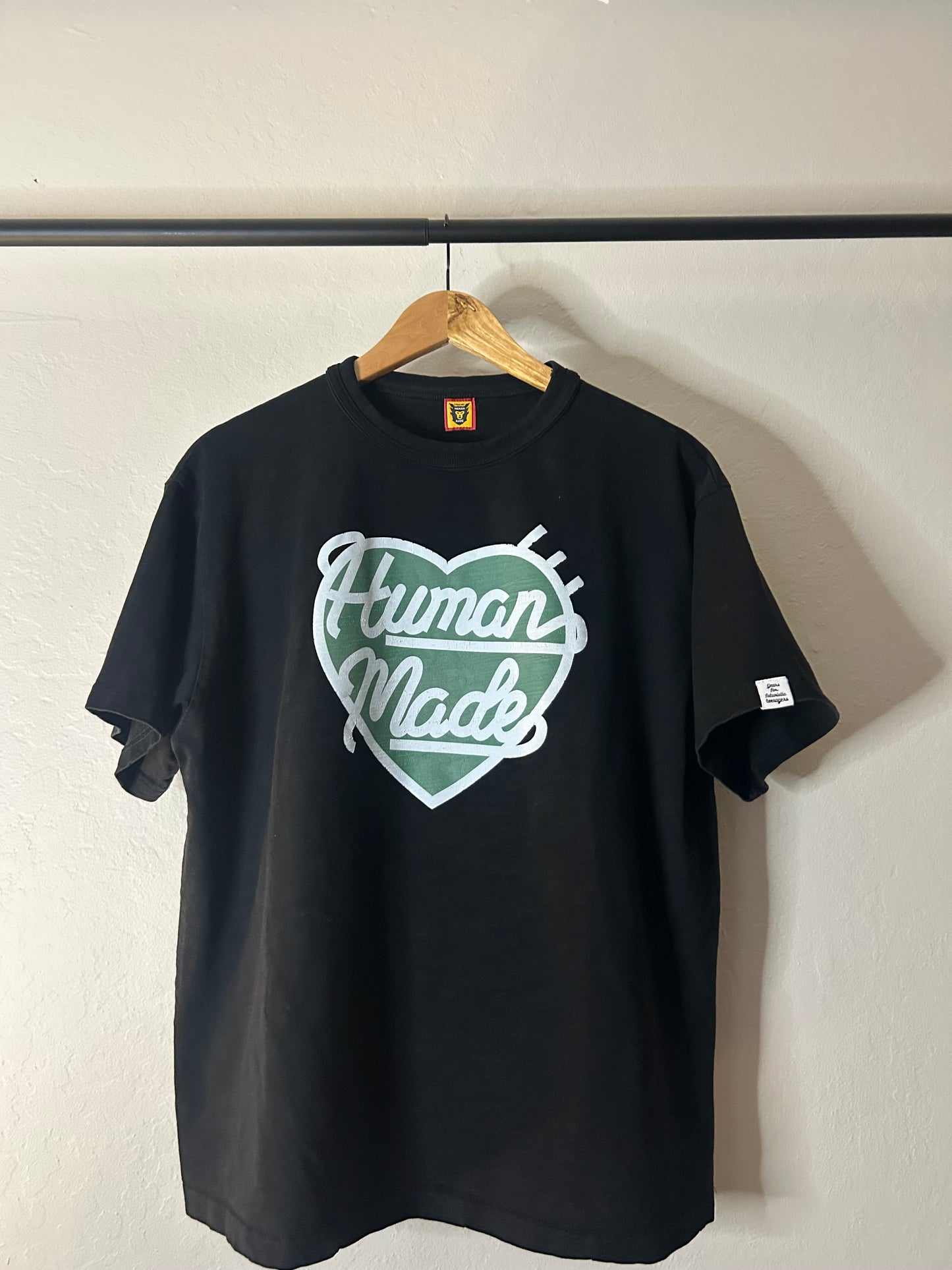 Human Made Green Heart Logo Tee