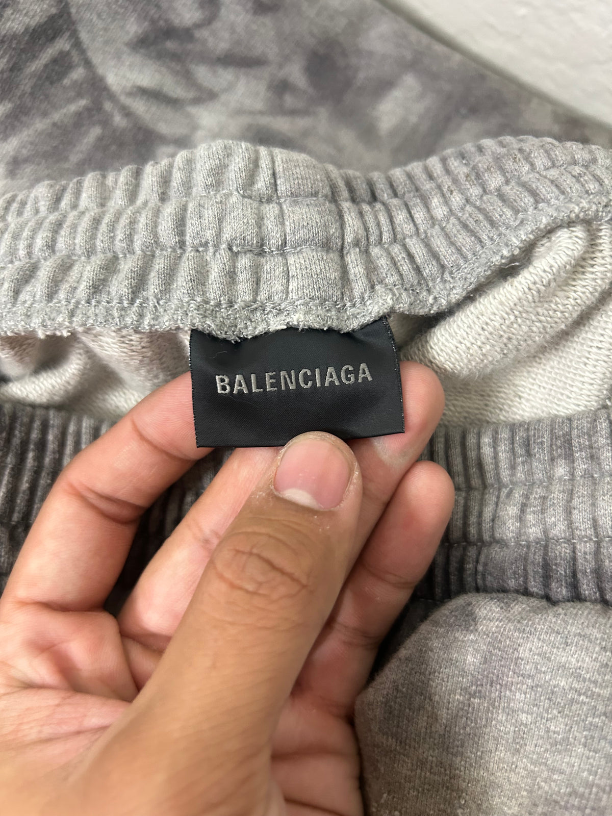 Balenciaga Grey Skater Sweatpants