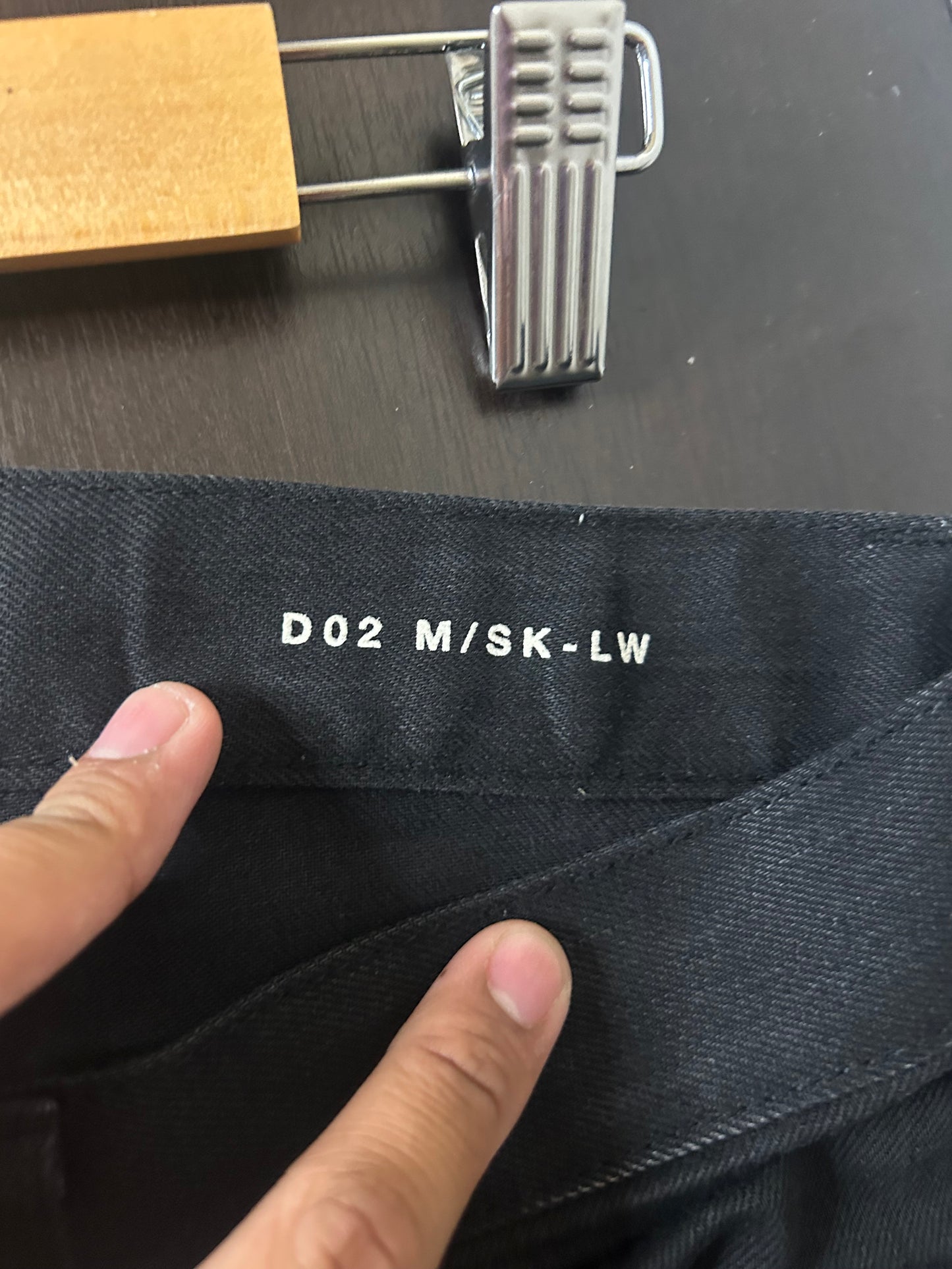 Saint Laurent D02 Black Wax Denim