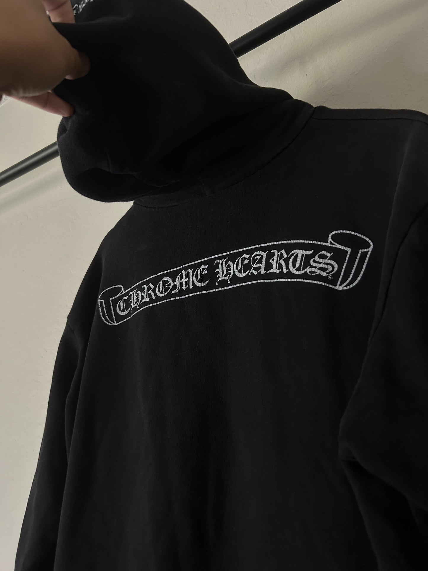Chrome Hearts Scroll Logo Pullover