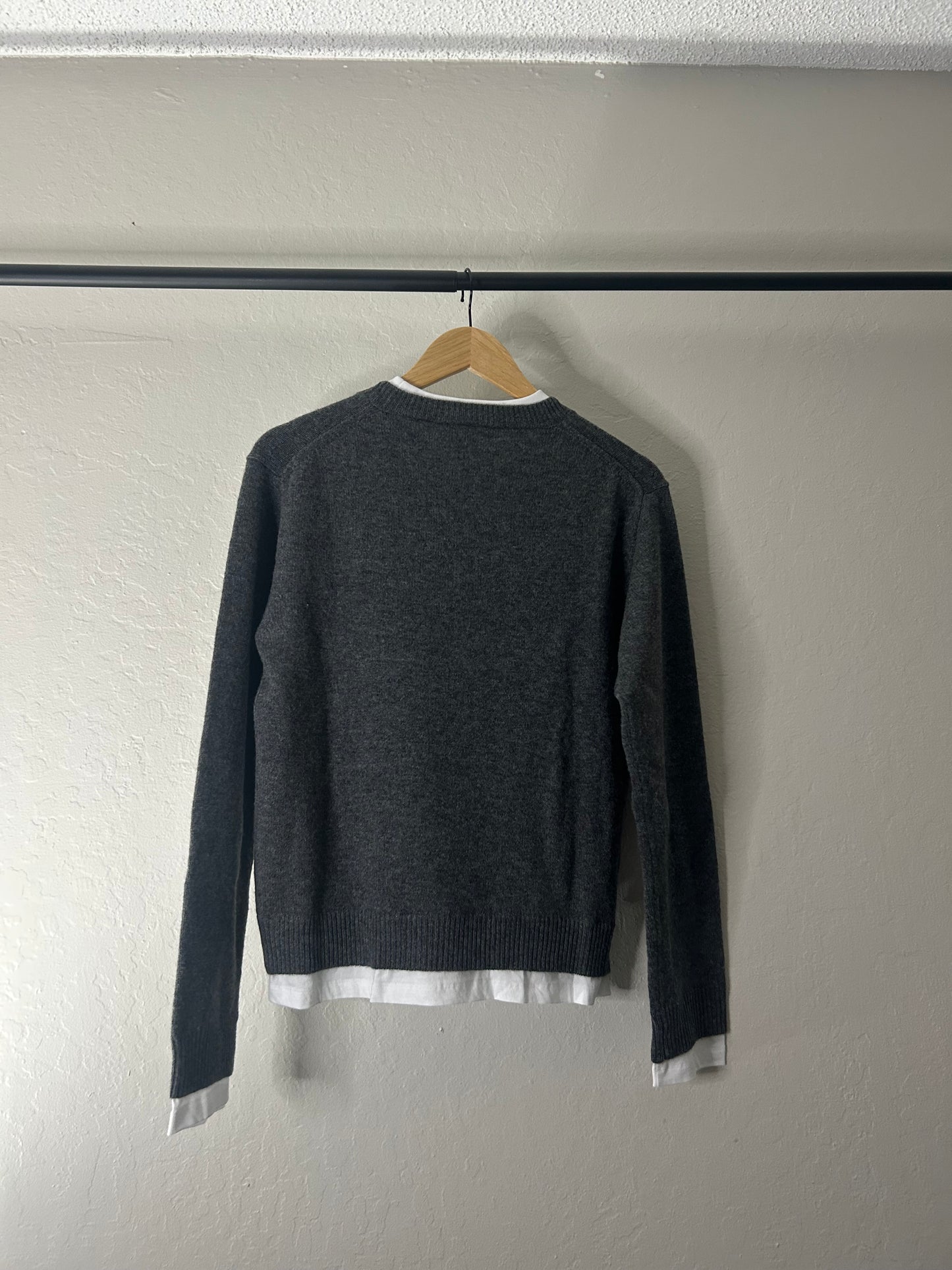 Miu Miu Double Layer Wool Sweater