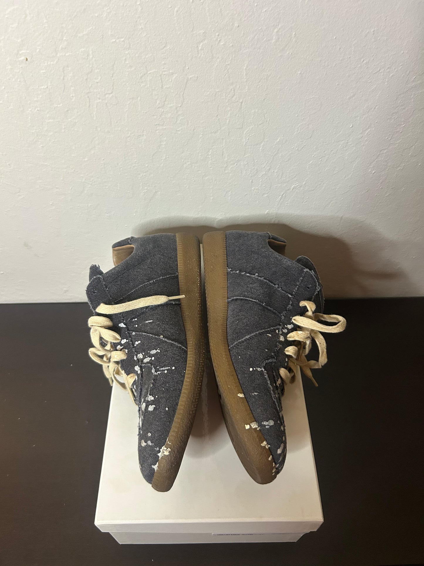 Maison Margiela Denim Paint Splatter GATs
