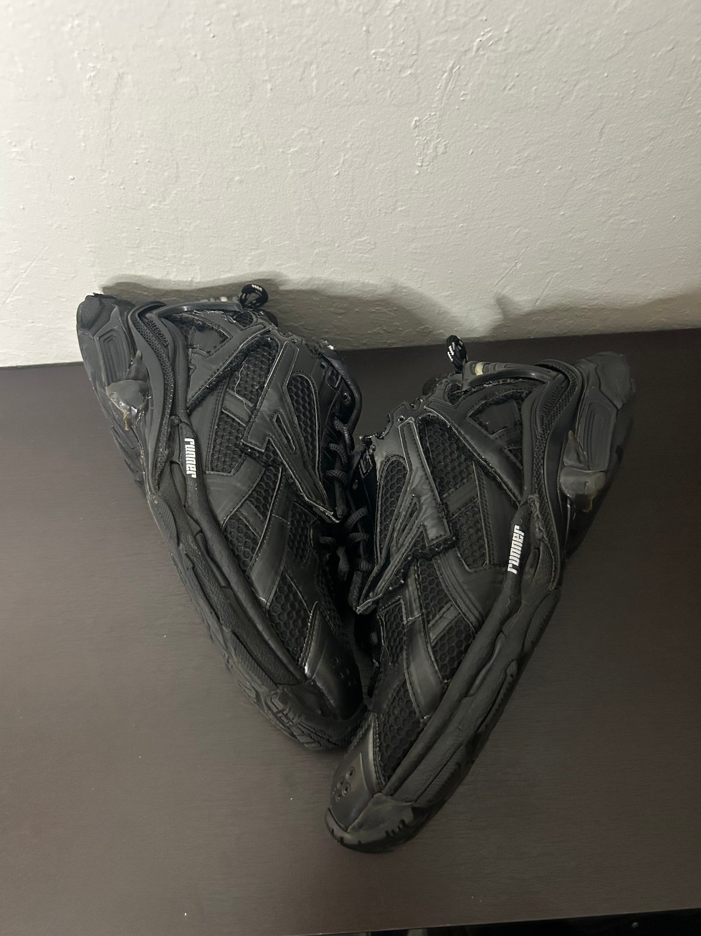 Balenciaga Black Runners