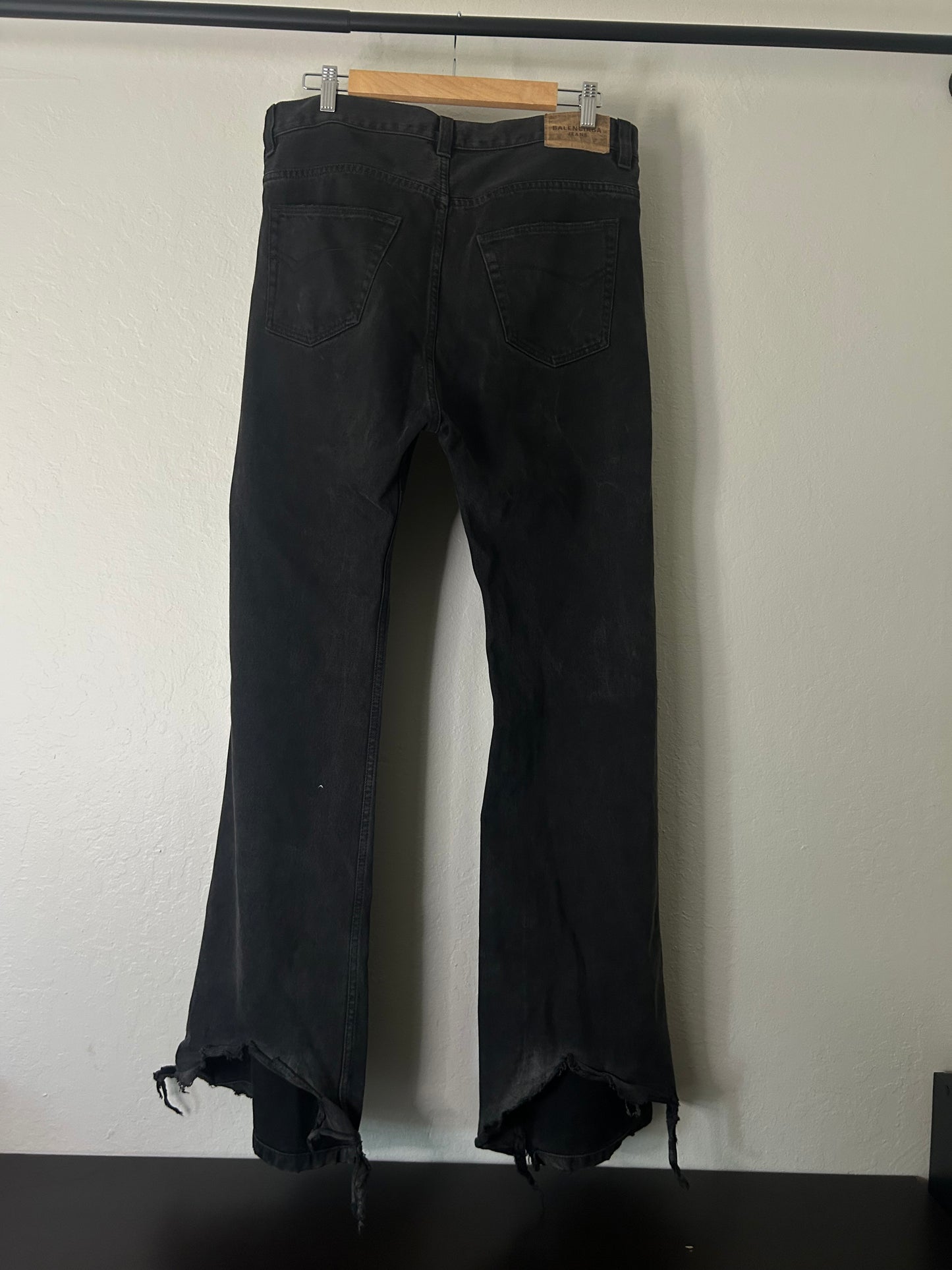 Balenciaga Black Lost Tape Jeans
