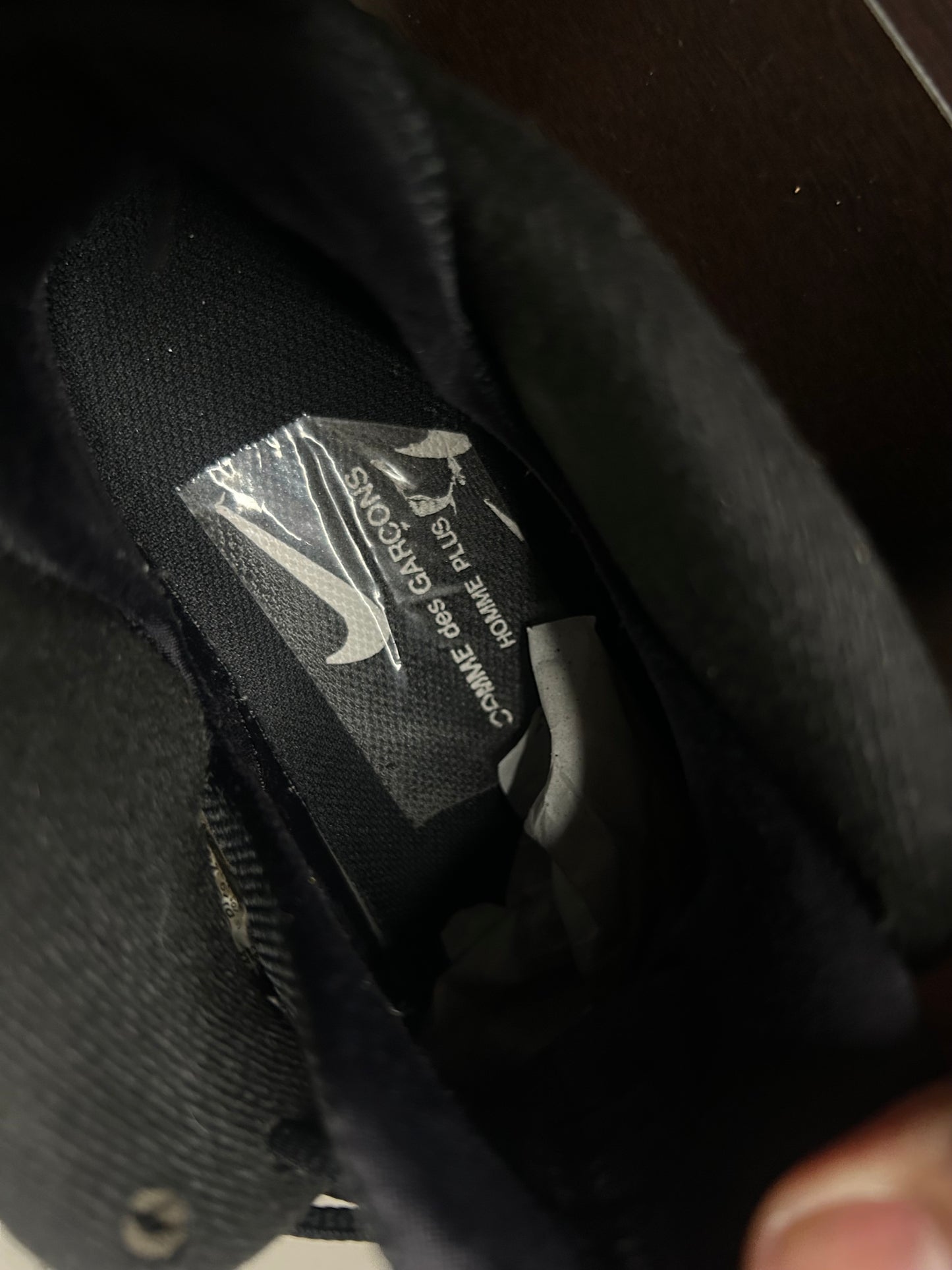 Nike Comme Dea Garçons Black Foamposites