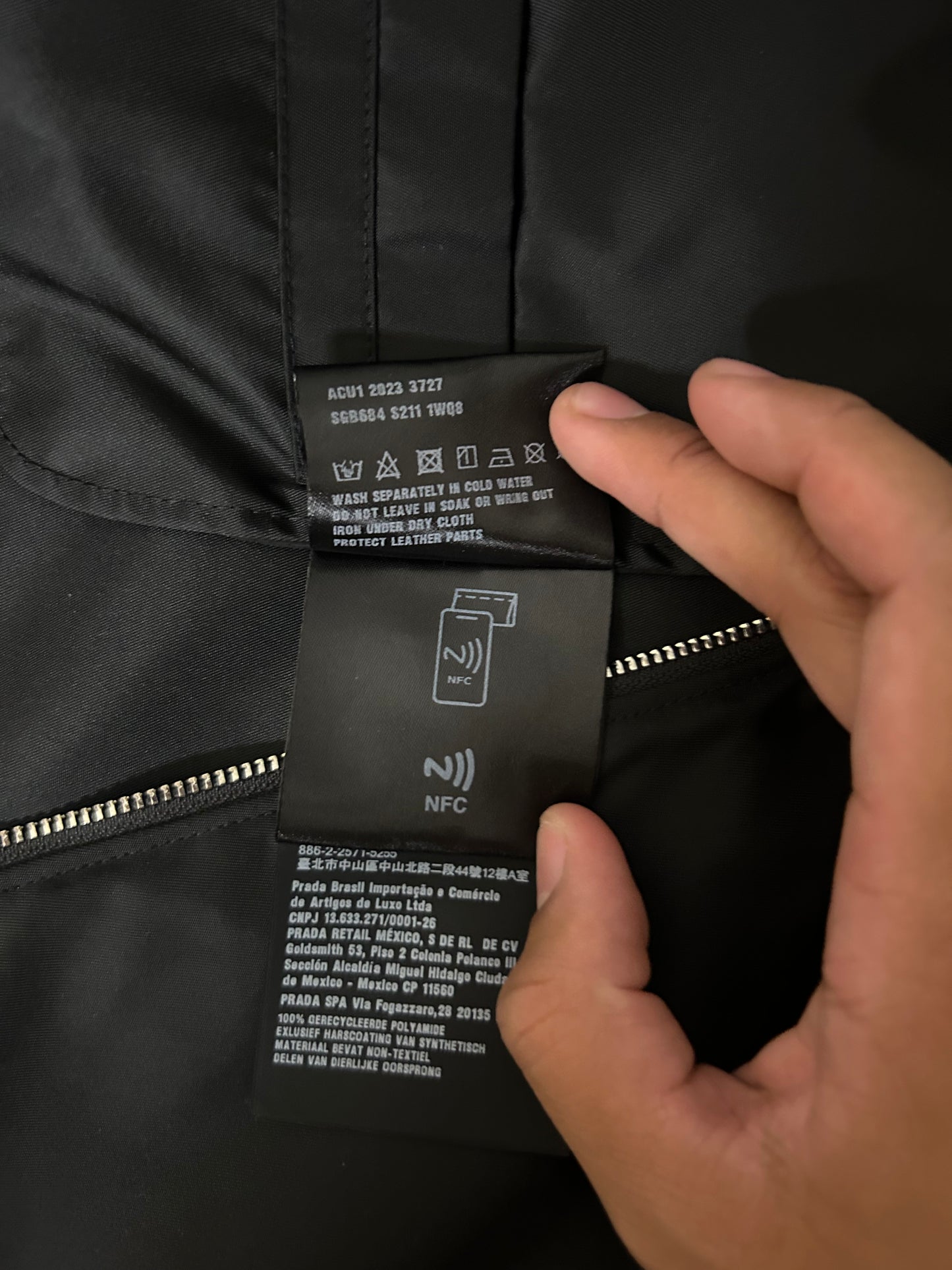 Prada Nylon Work Jacket