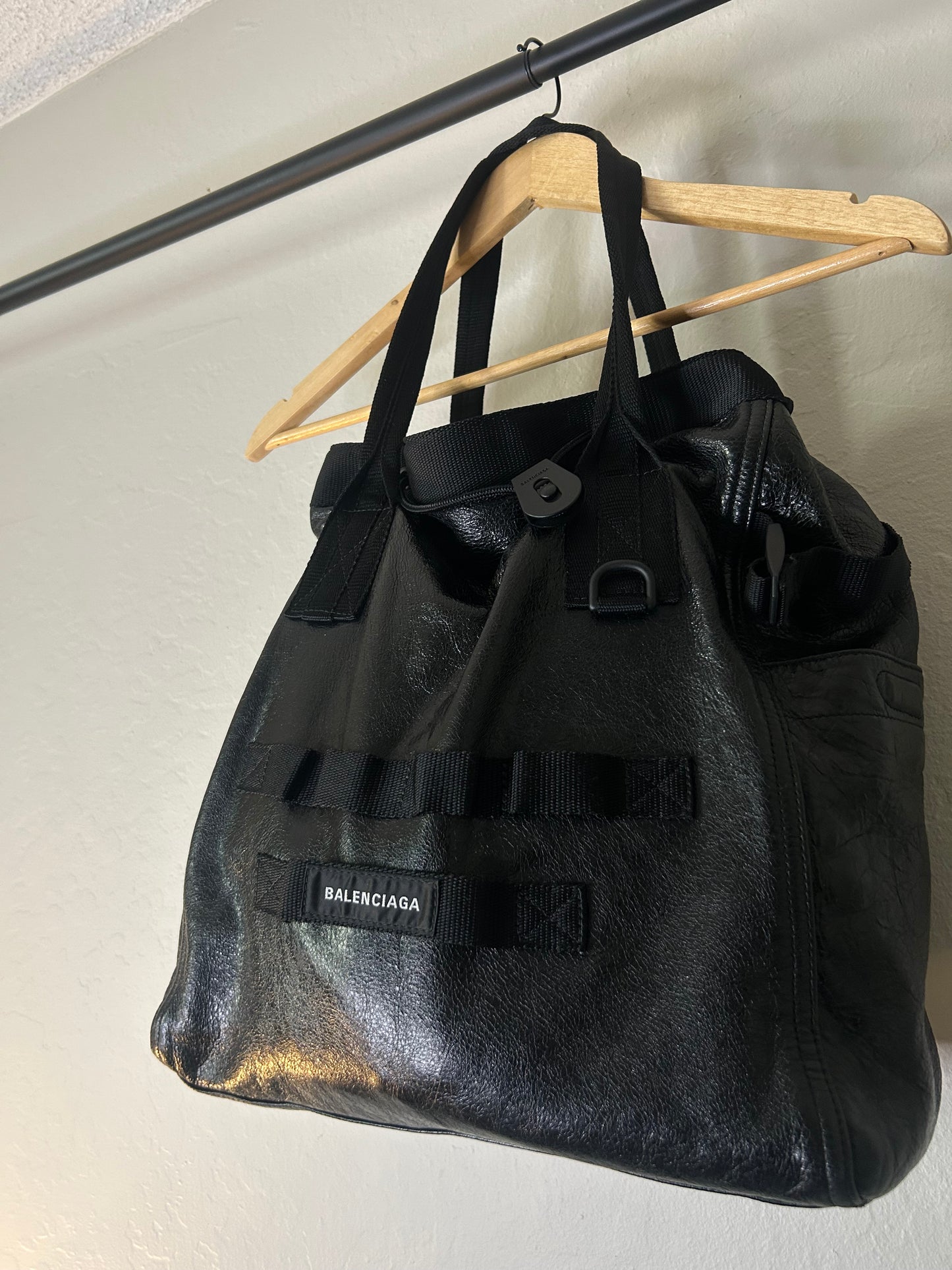 Balenciaga Army Leather Tote Bag