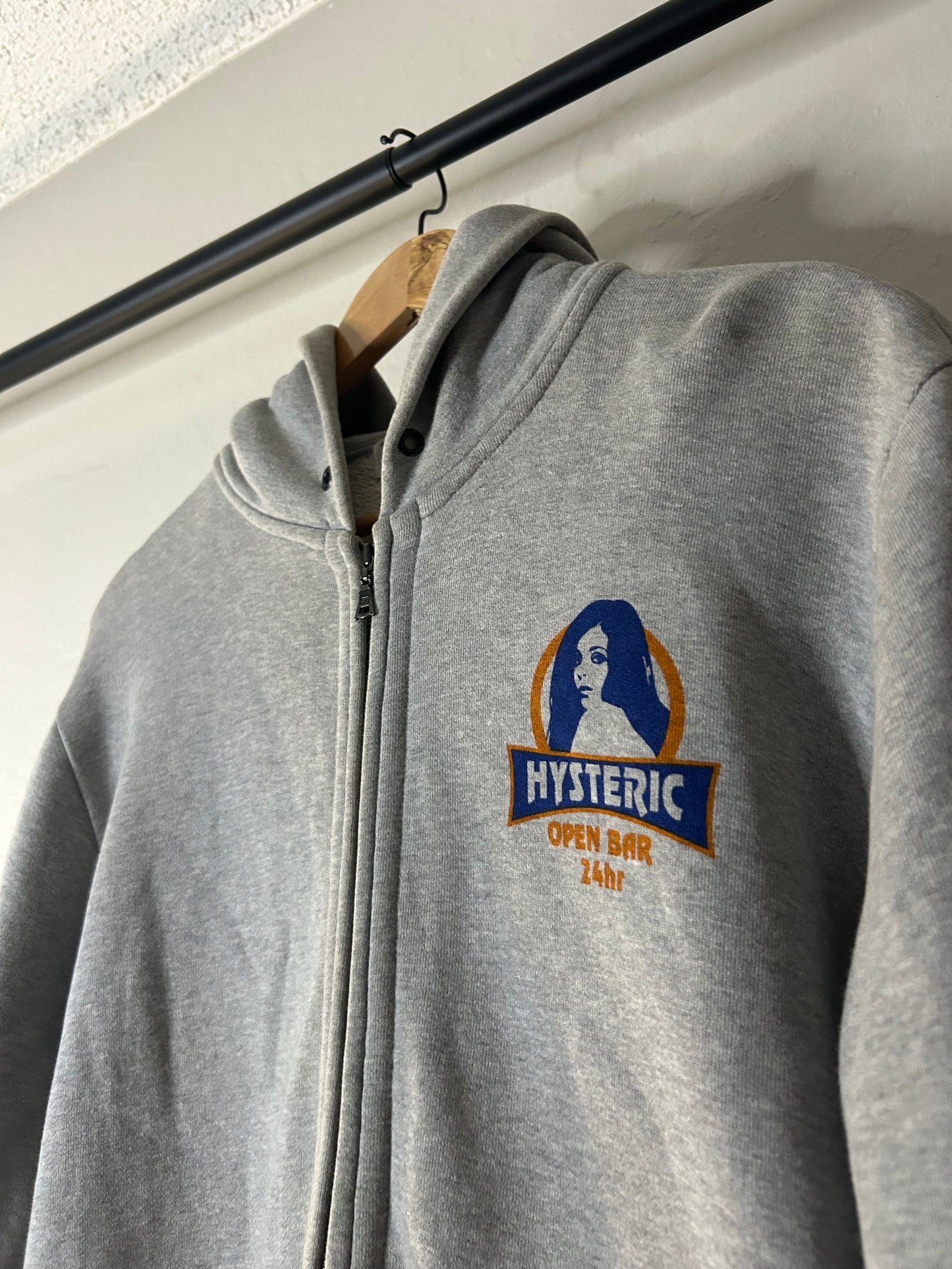 Hysteric Glamour Hotel Zip Up Hoodie