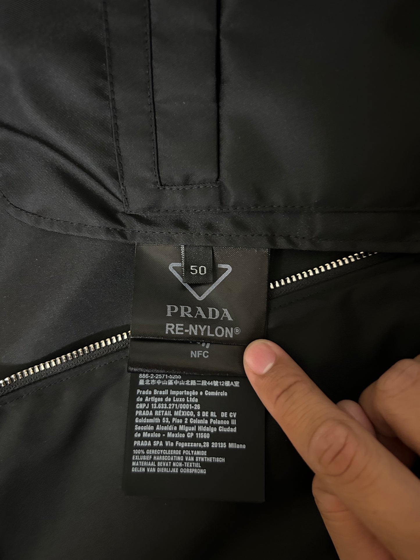 Prada Nylon Work Jacket